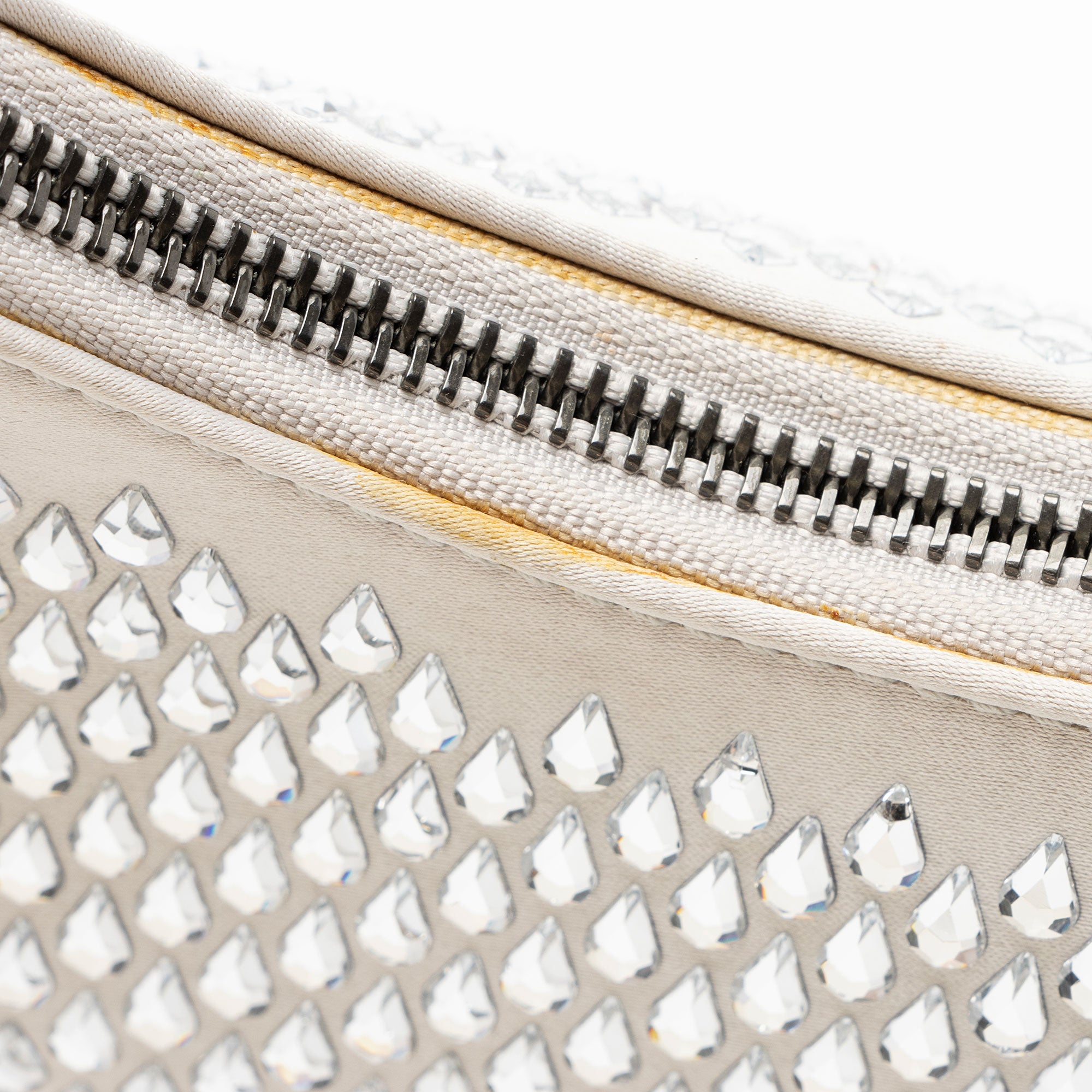 Stella McCartney Satin Crystal Falabella Mini Shoulder Bag