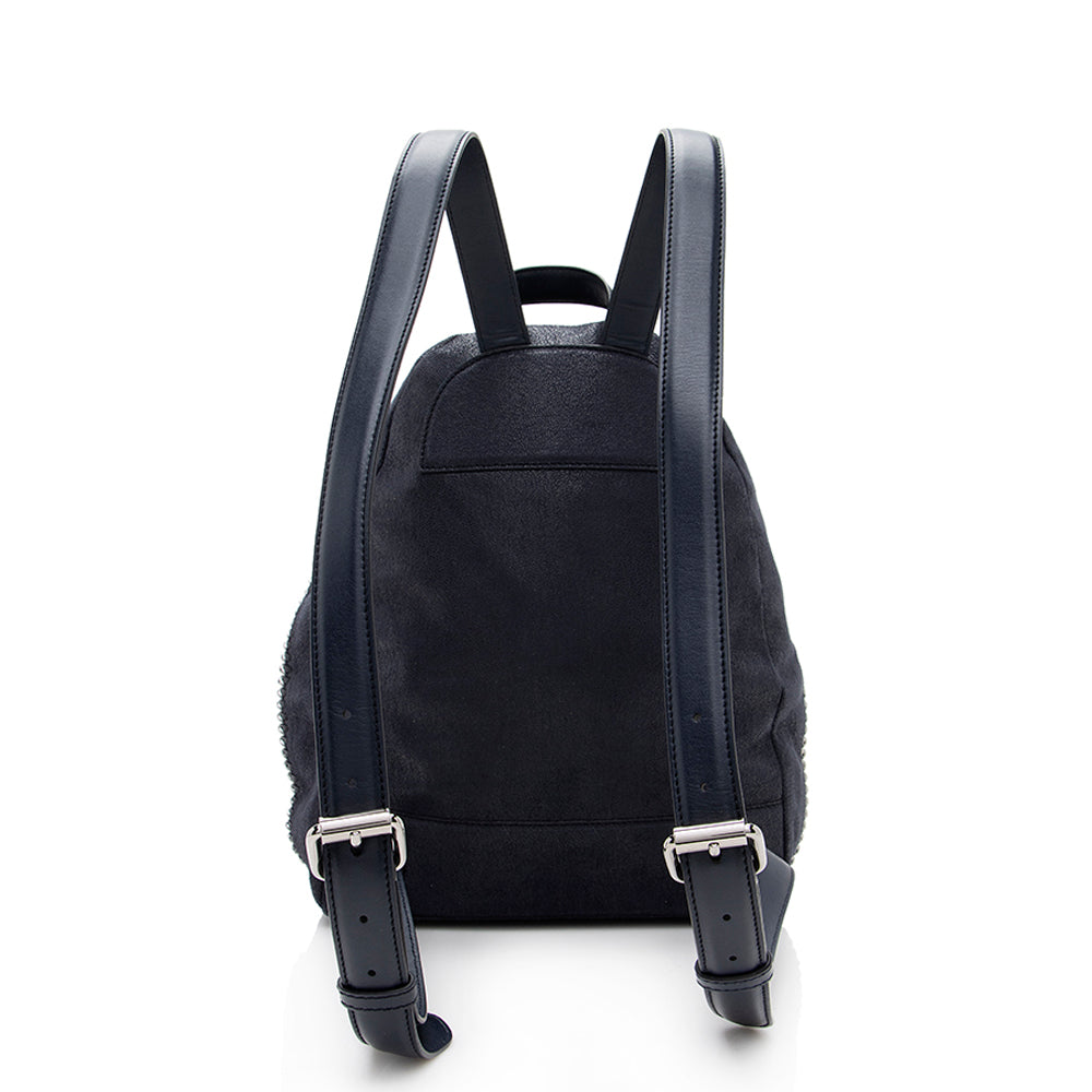 Stella McCartney Shaggy Deer Falabella Backpack - FINAL SALE (SHF-18714)