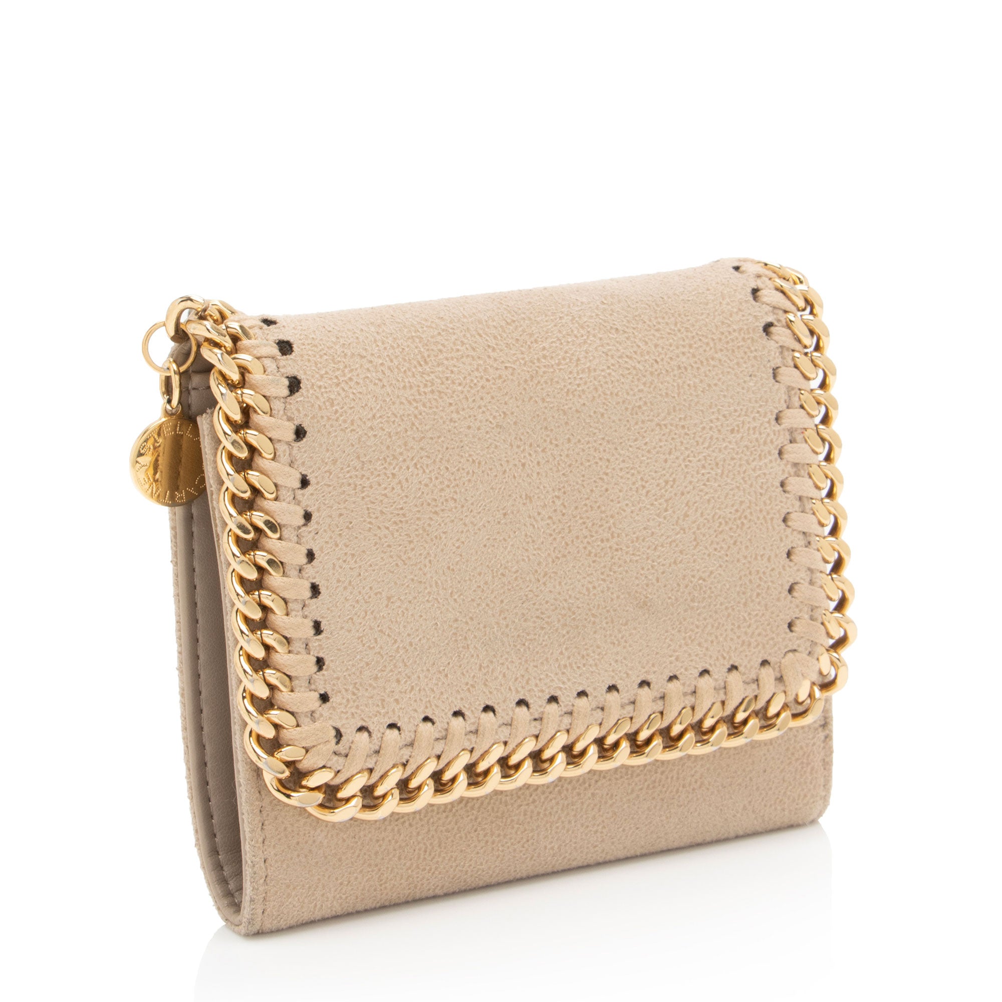 Stella McCartney Shaggy Deer Falabella Small Wallet (SHF-6DDHOc)