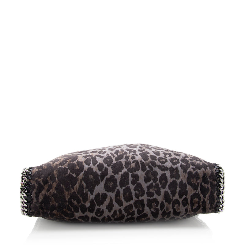 Stella McCartney Leopard Print Faux Calf Hair Falabella Tote - FINAL SALE (SHF-18941)