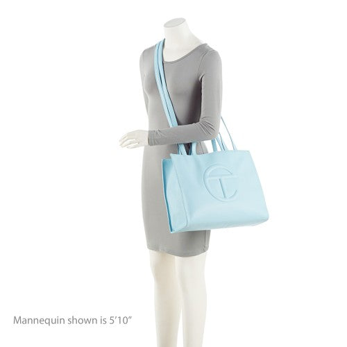 Telfar Faux Leather Medium Shopping Tote
