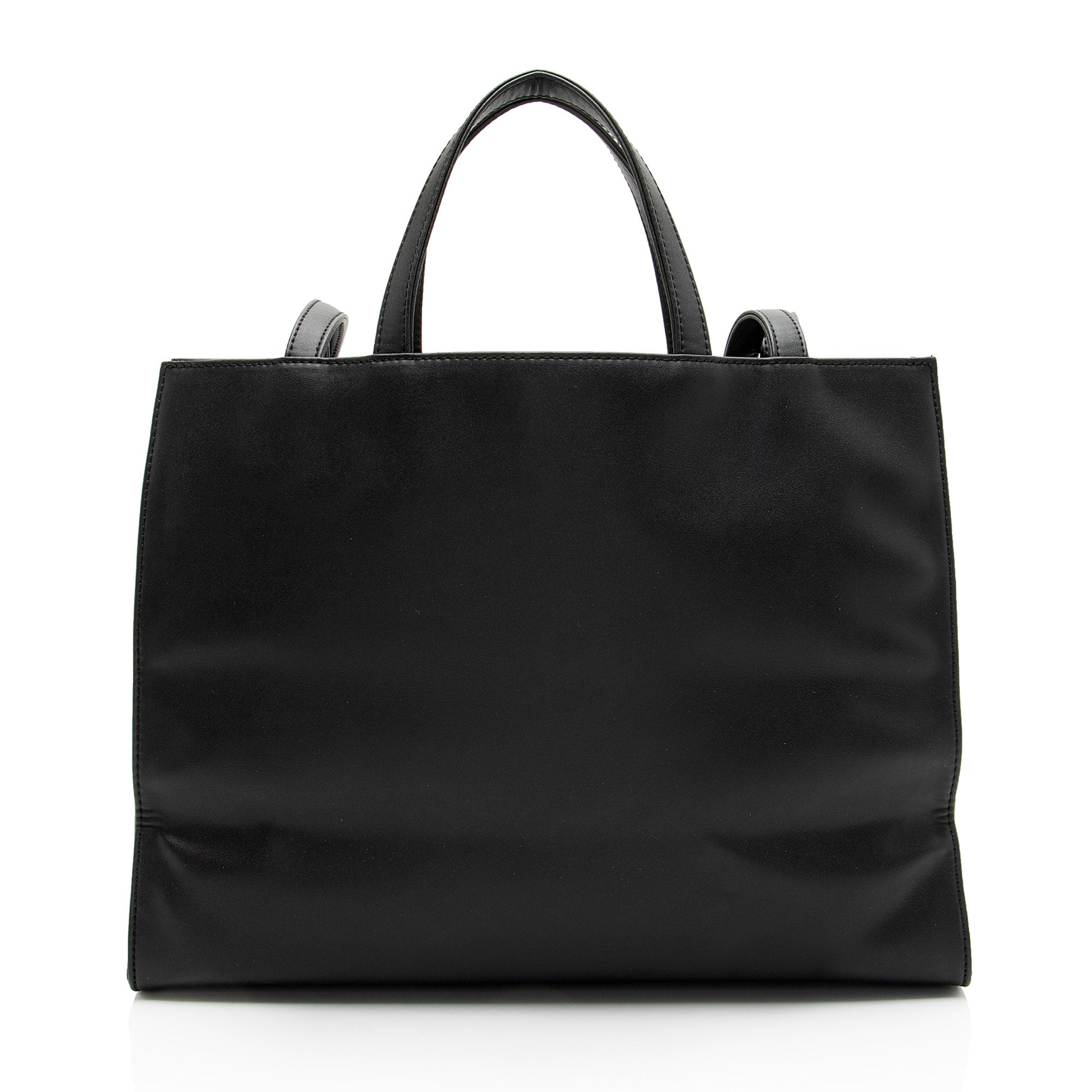 Telfar Faux Leather Medium Shopping Tote