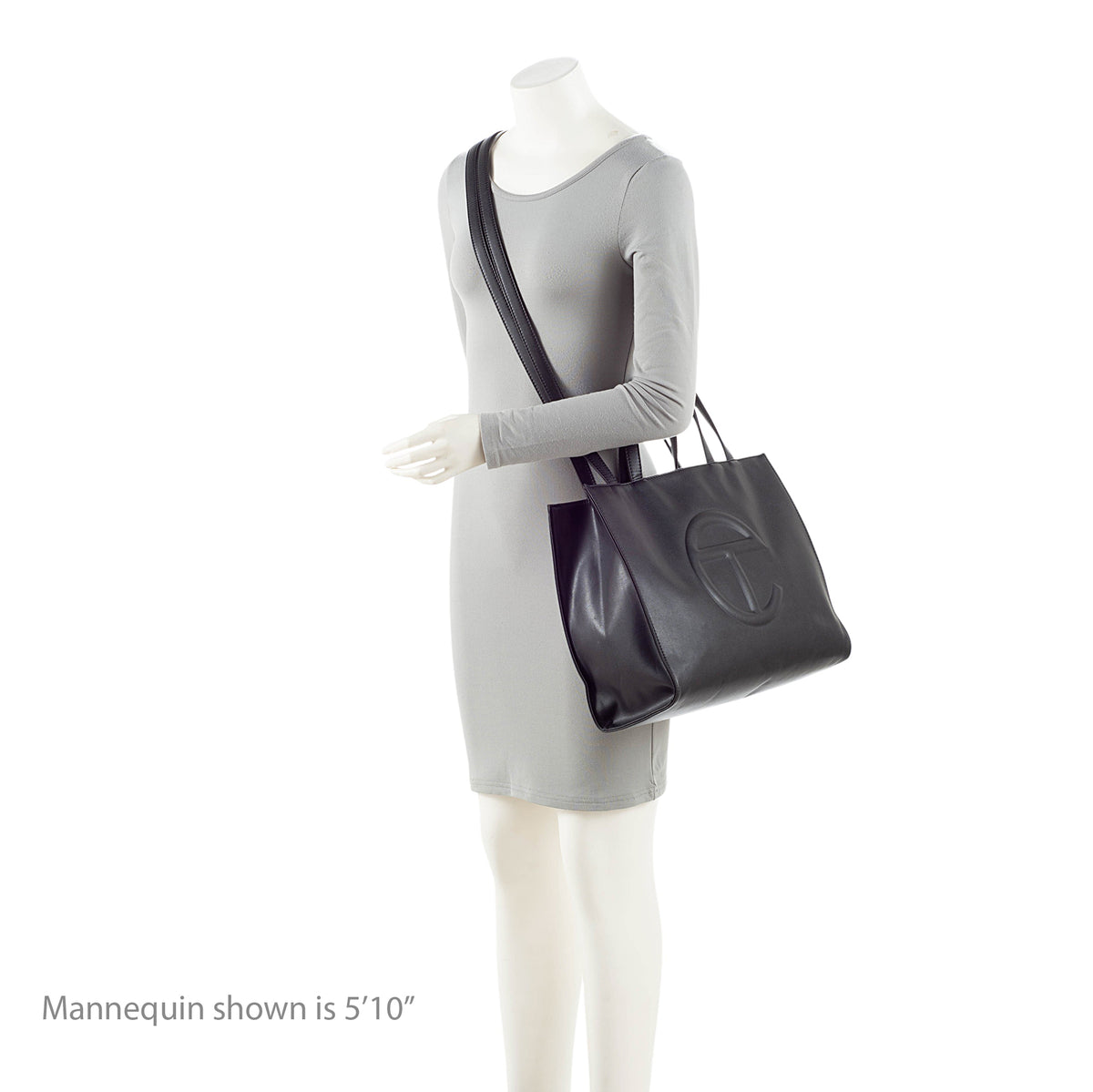 Telfar Faux Leather Medium Shopping Tote