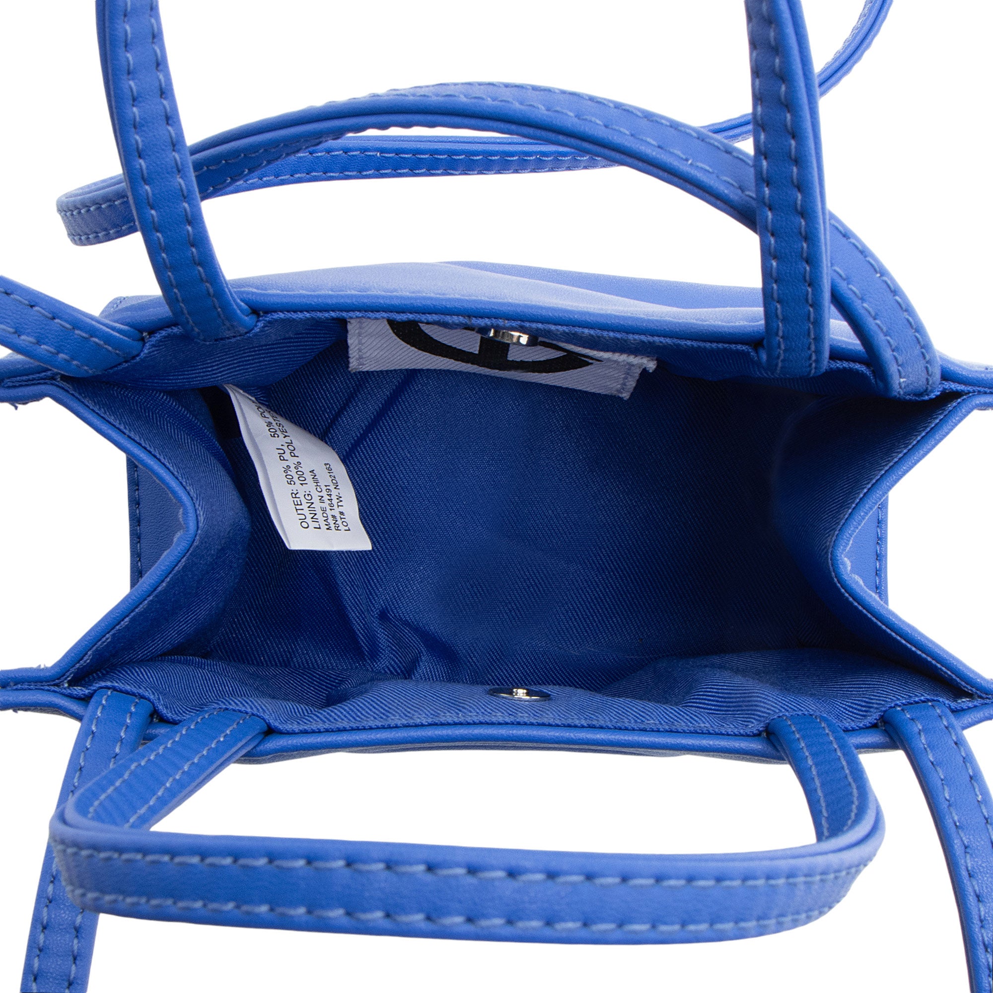 Telfar Faux Leather Small Shopping Tote (SHF-7FkIQo)