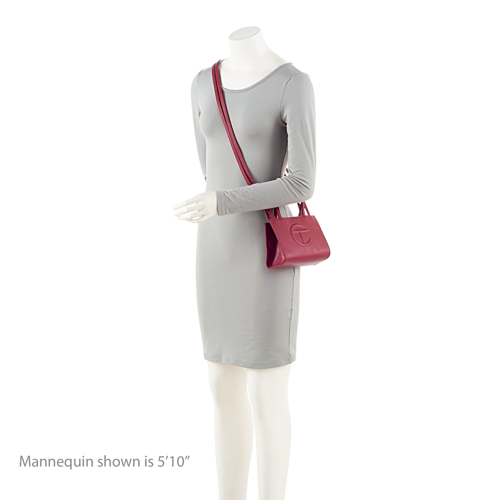 Telfar Faux Leather Small Shopping Tote