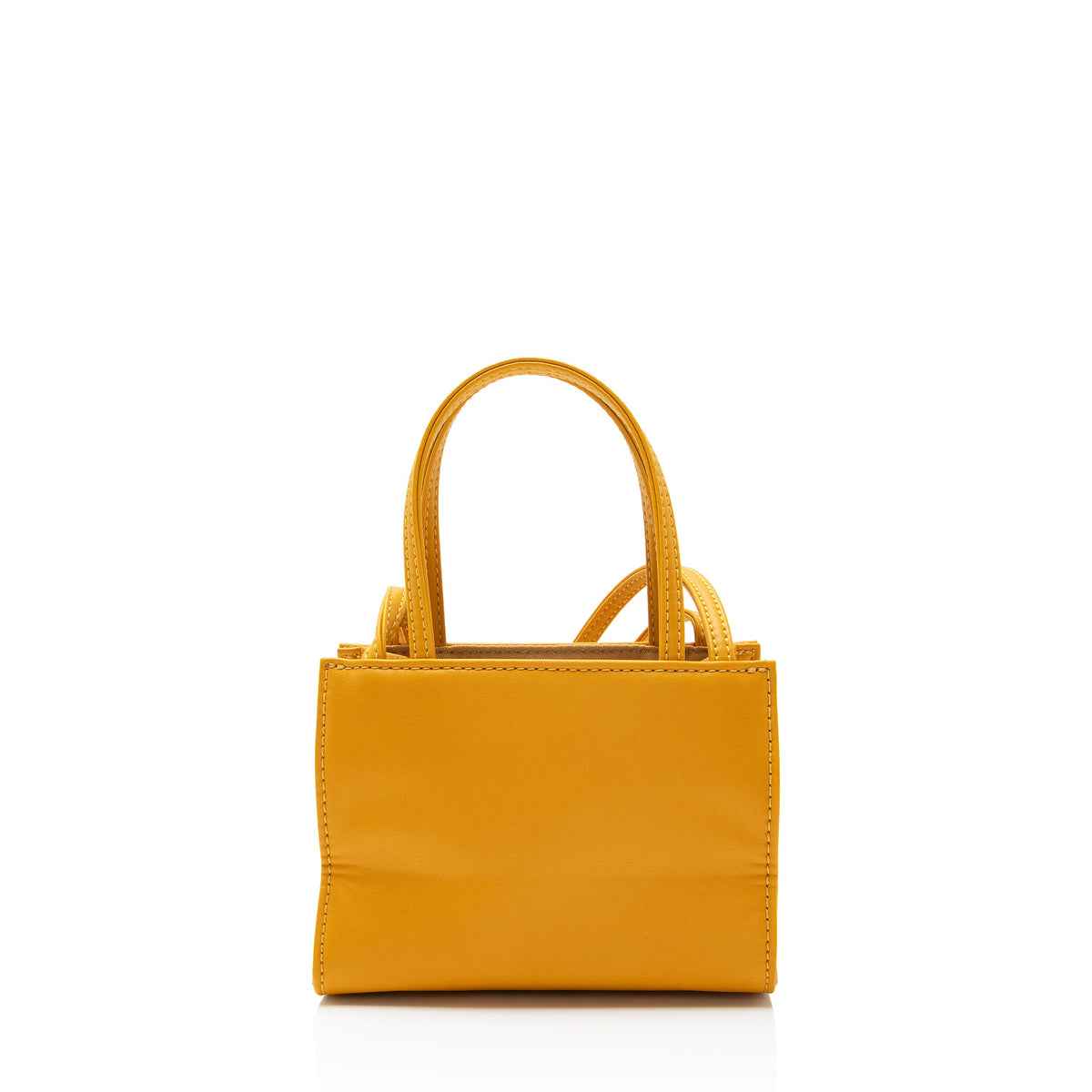 Telfar Faux Leather Small Shopping Tote
