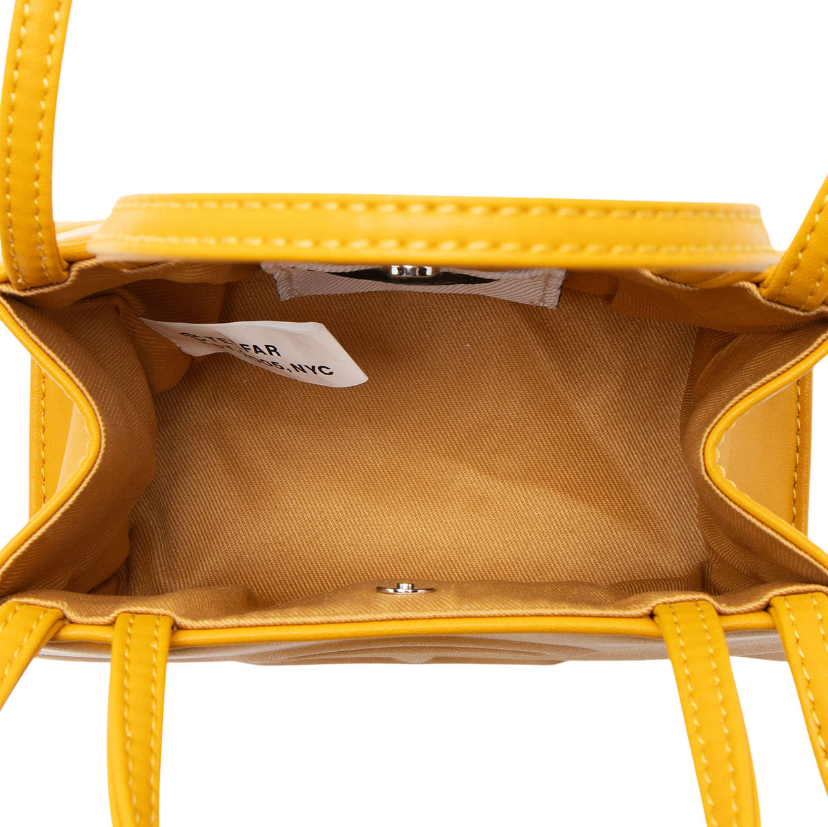 Telfar Faux Leather Small Shopping Tote
