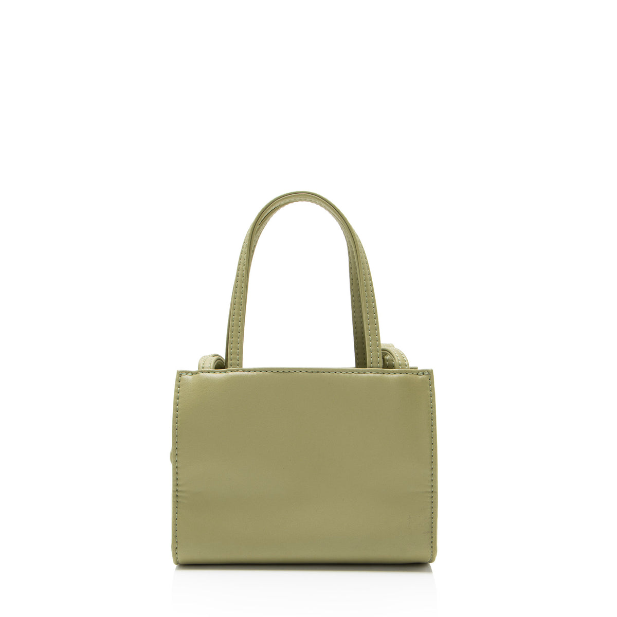 Telfar Faux Leather Small Shopping Tote