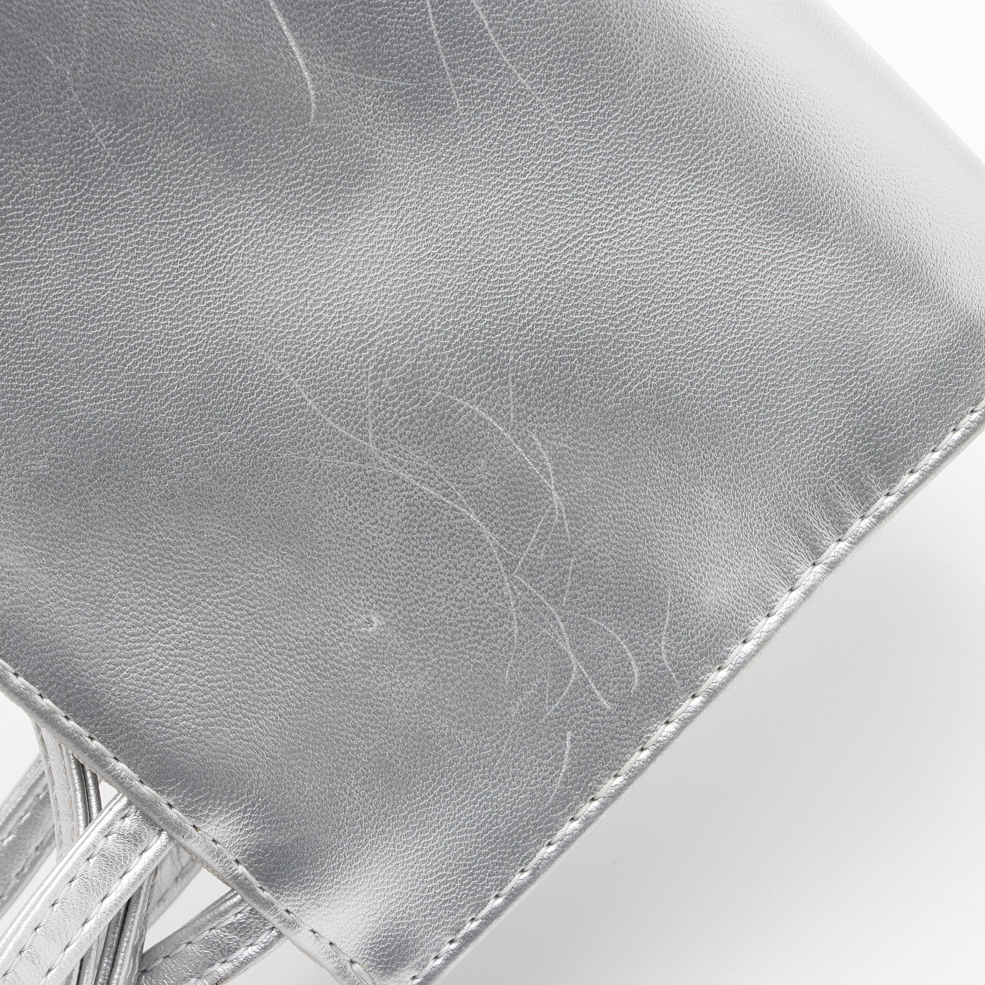 Telfar Metallic Faux Leather Small Shopping Tote (SHF-FJiHqF)