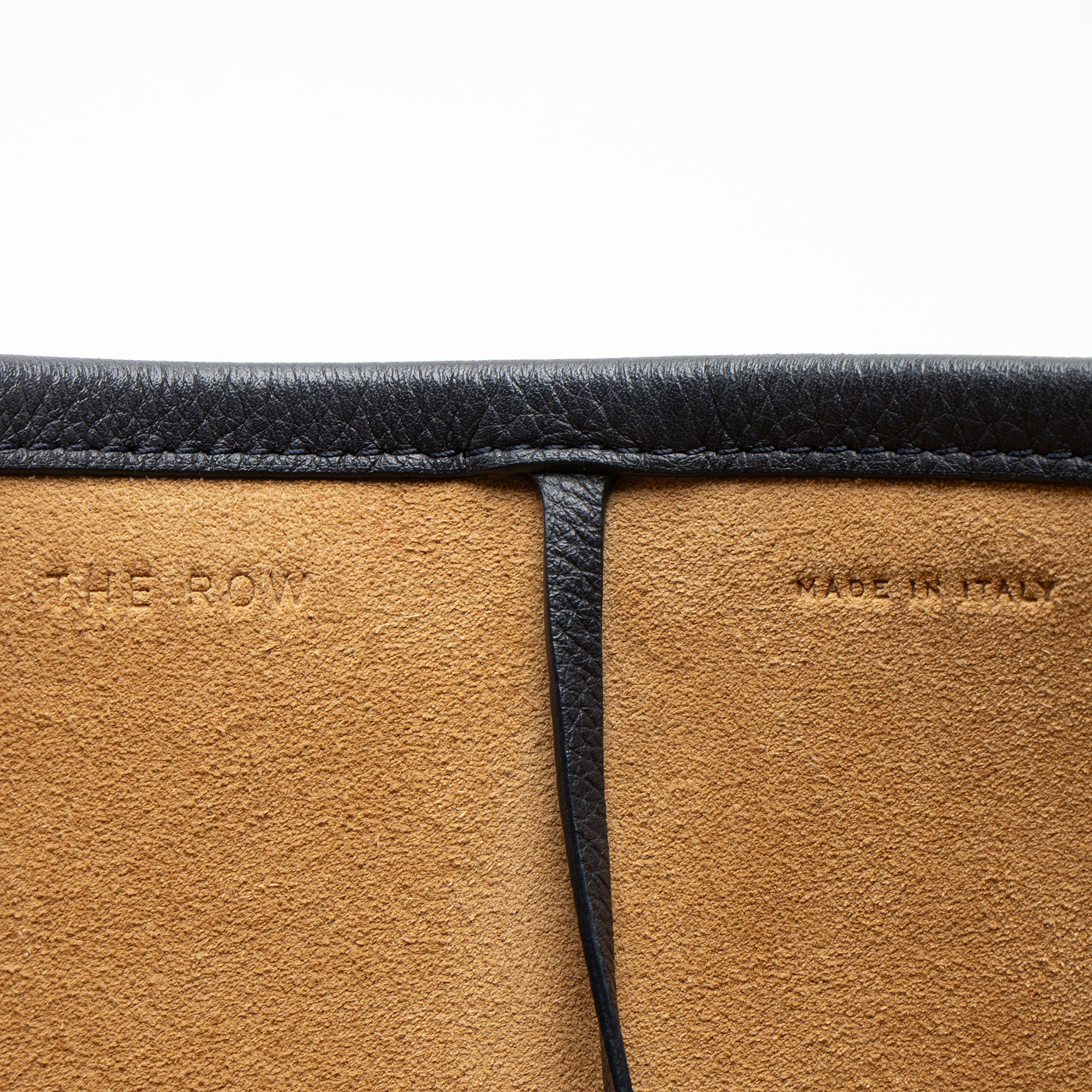 The Row Grained Calfskin Park N/S Large Tote
