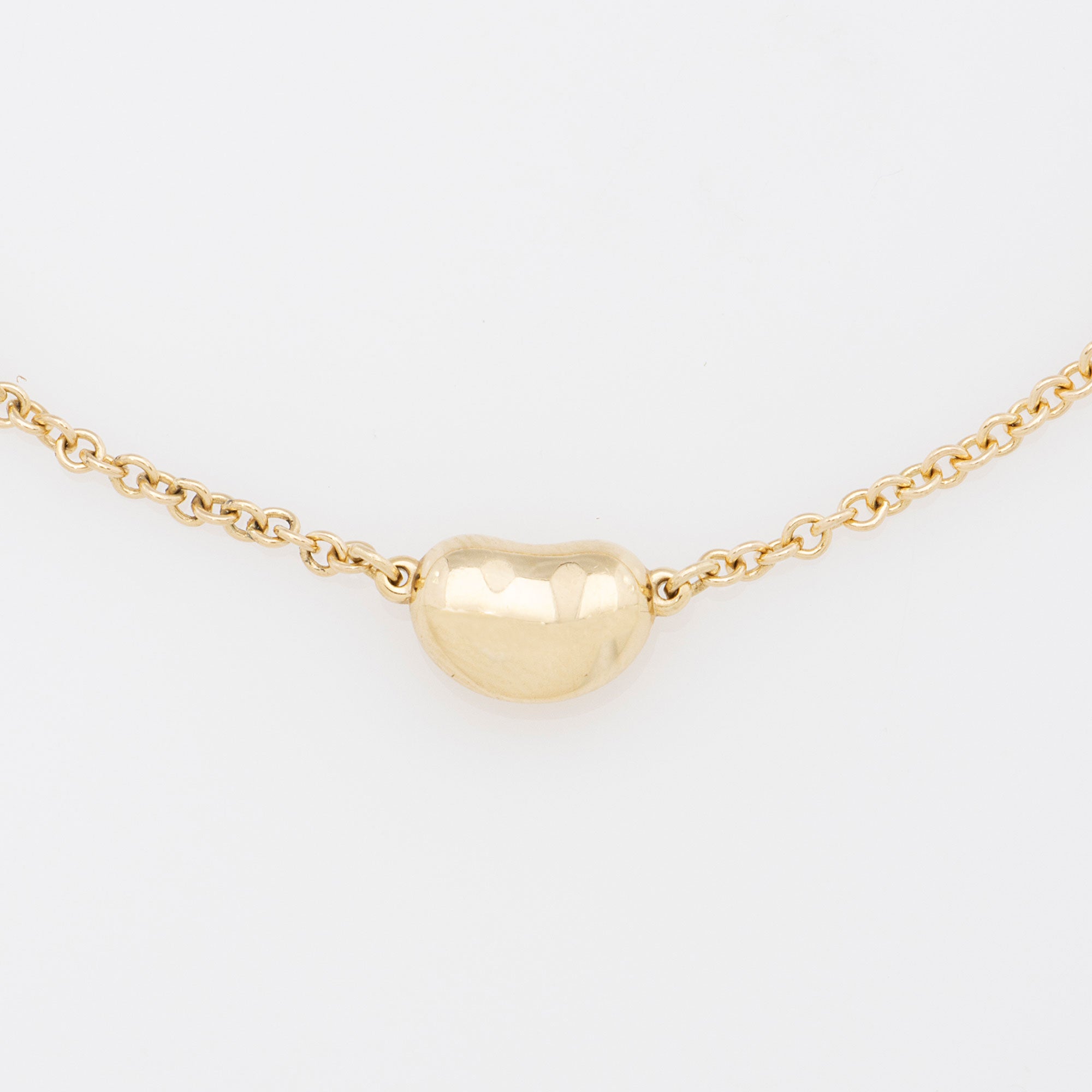 Tiffany & Co. Elsa Peretti 18k Gold Bean 9mm Bracelet