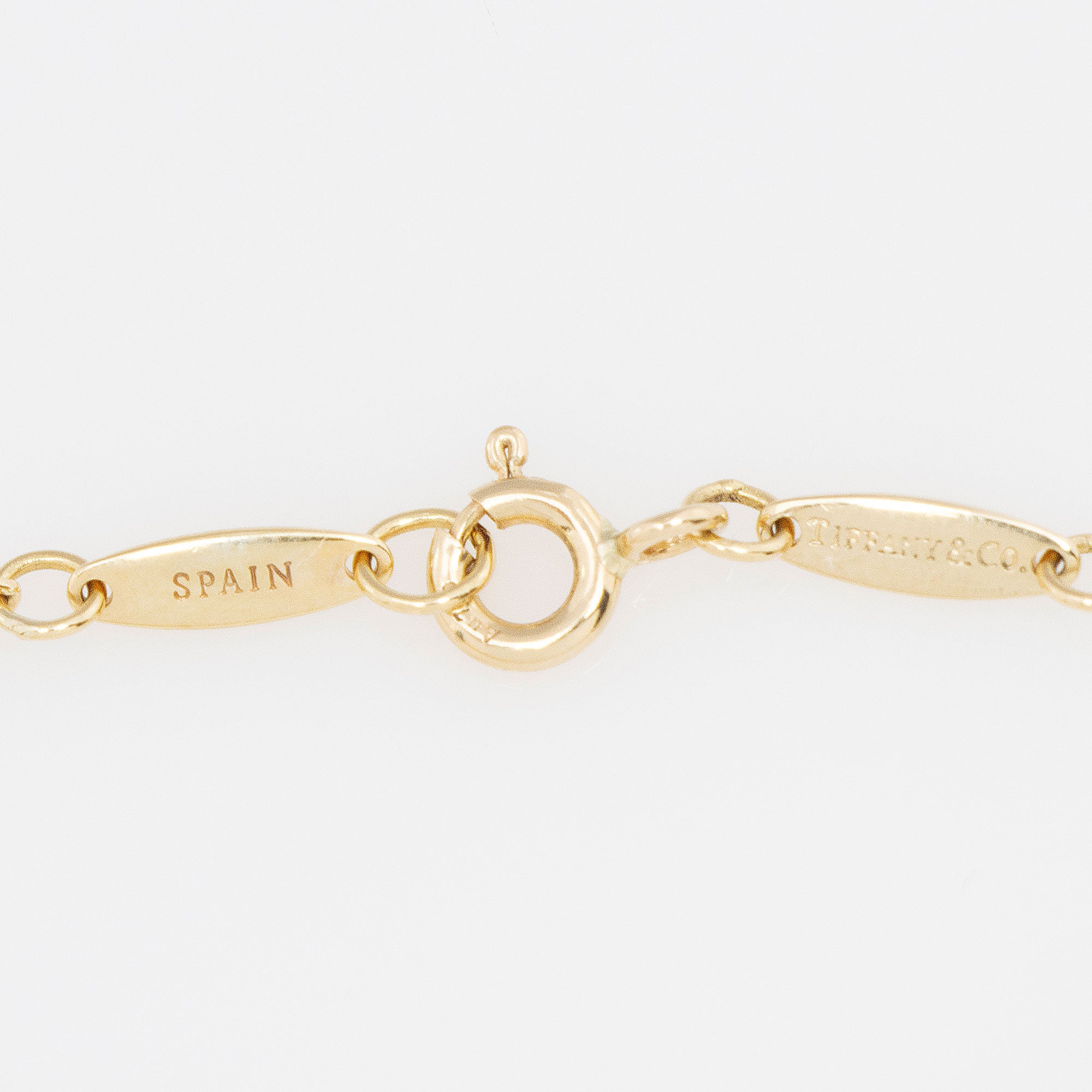 Tiffany & Co. Elsa Peretti 18k Gold Bean 9mm Bracelet