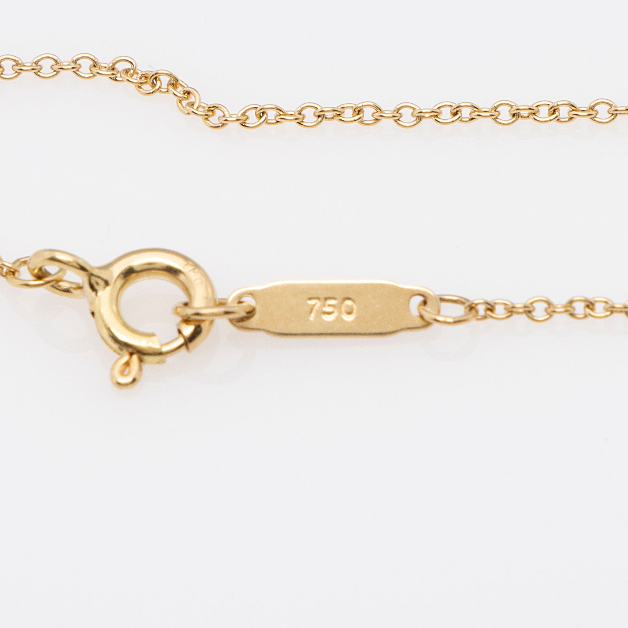 Tiffany & Co. 18k Gold 1837 Interlocking Circles Necklace (SHF-swkXsM)