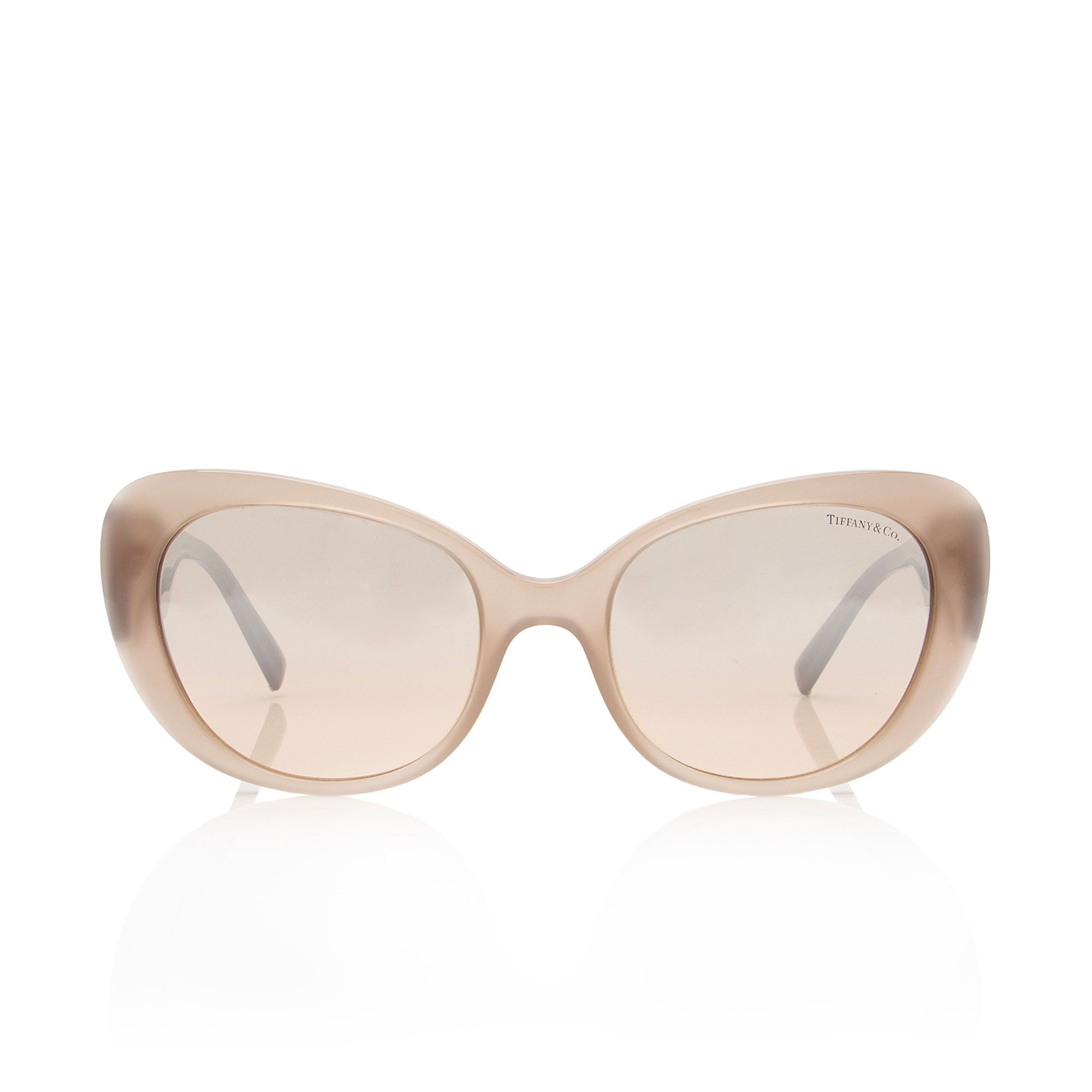 TIFFANY & CO. Oval Acetate Signature Sunglasses