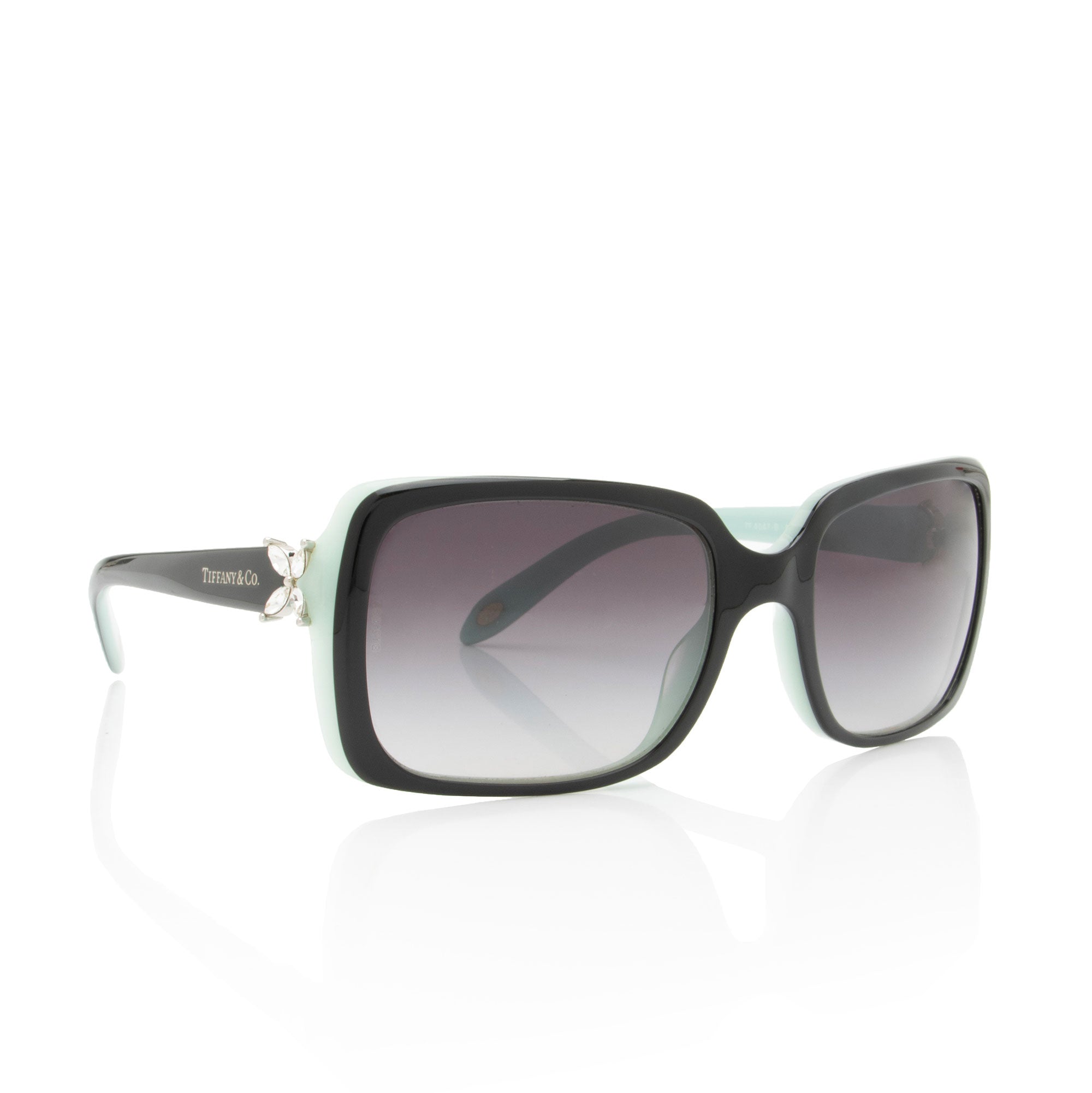 Tiffany & Co. Crystal Rectangular Sunglasses