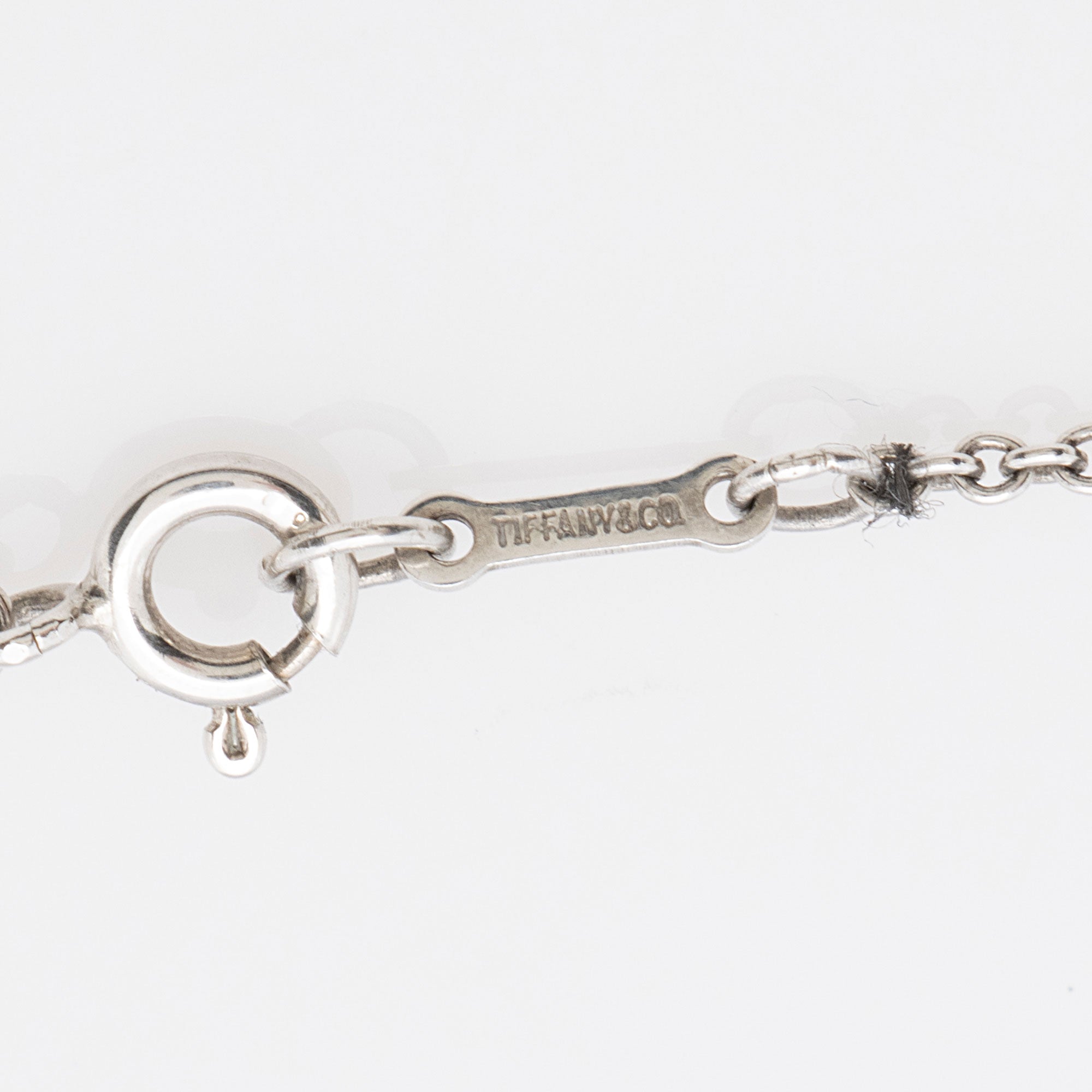 Tiffany & Co. Elsa Peretti Sterling Silver Apple Necklace