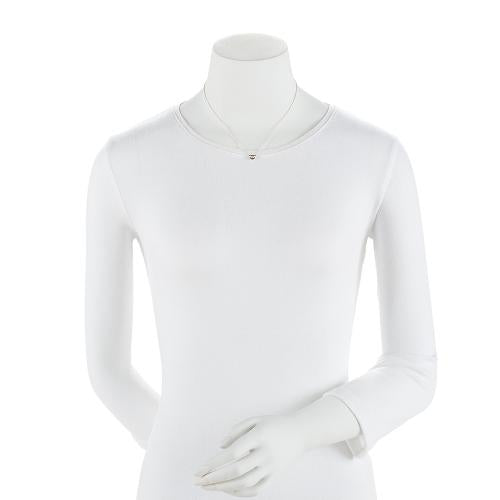 Tiffany & Co. Elsa Peretti Sterling Silver Bean Small Necklace (SHF-VpEI6U)