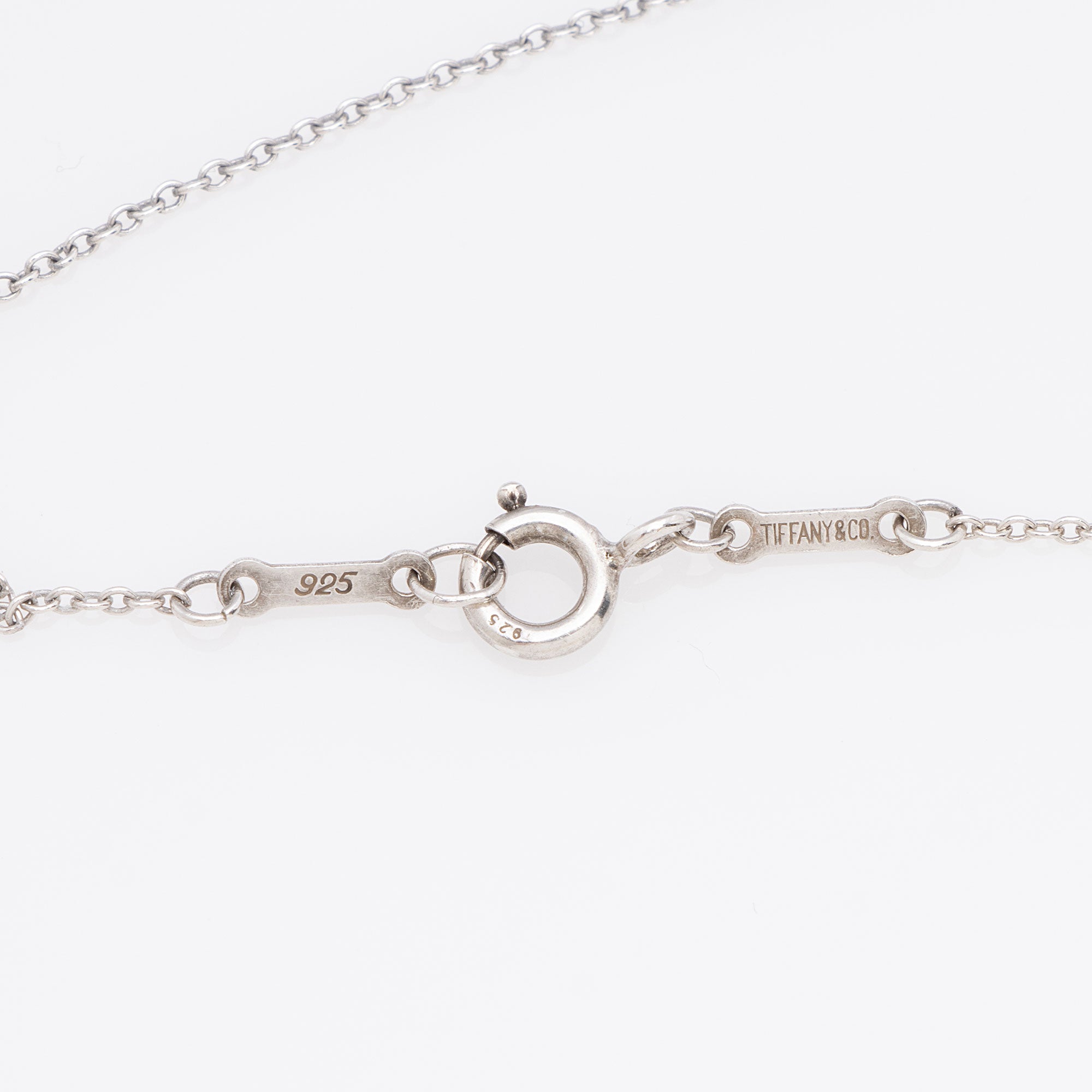 Tiffany & Co. Elsa Peretti Sterling Silver Eternal Circle Necklace