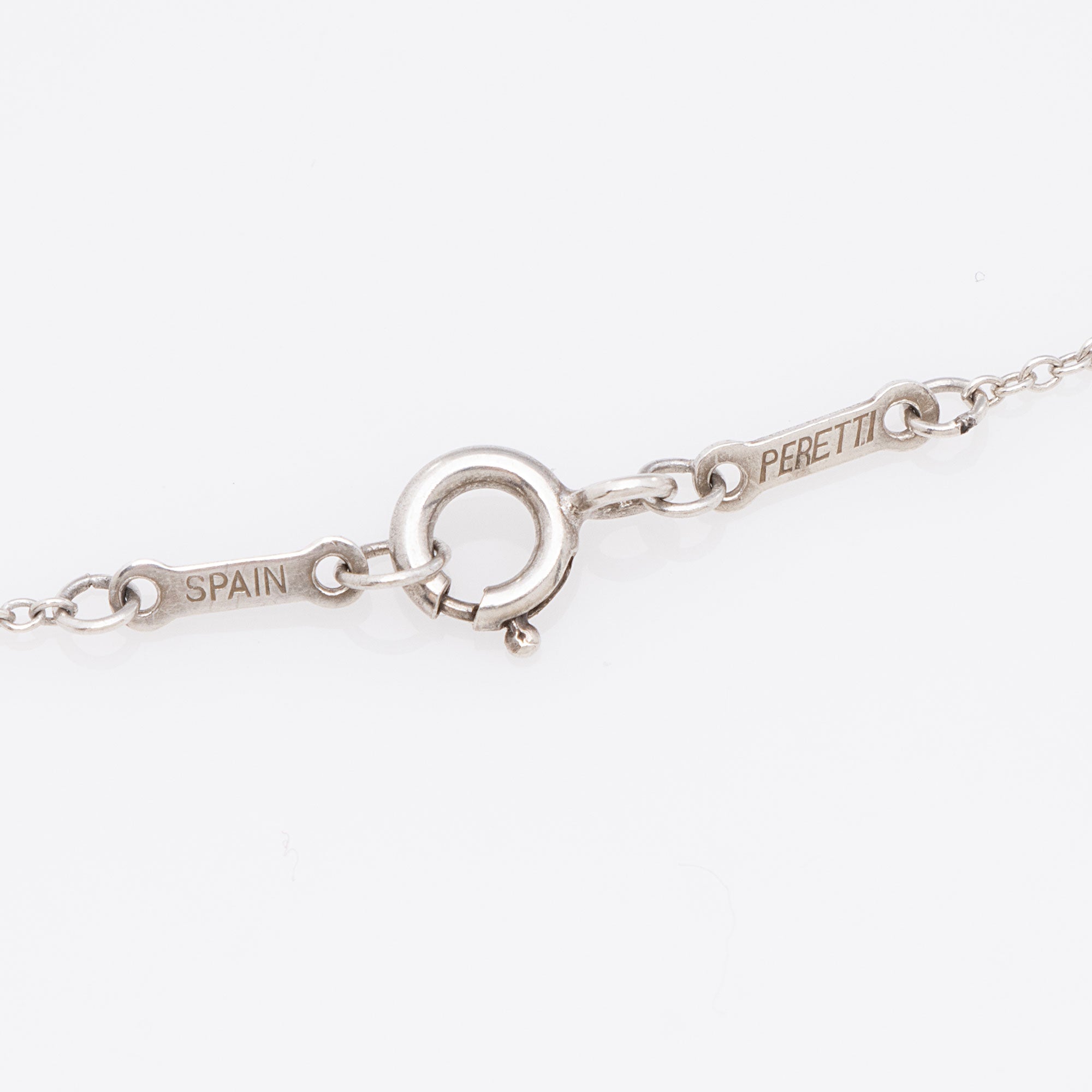 Tiffany & Co. Elsa Peretti Sterling Silver Eternal Circle Necklace