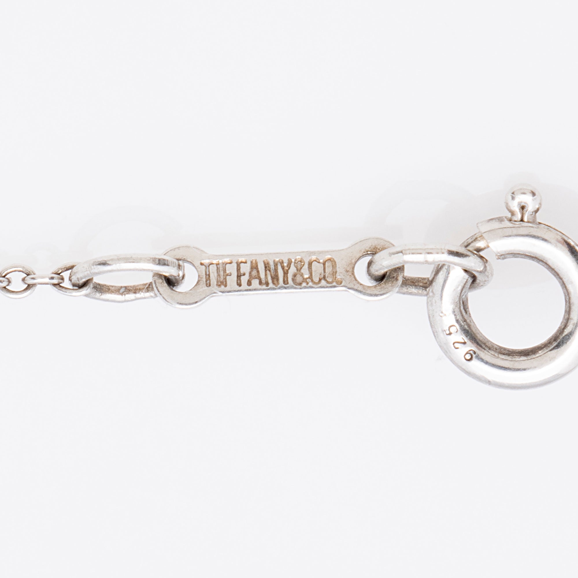 Tiffany & Co. Elsa Peretti Sterling Silver Teardrop Necklace