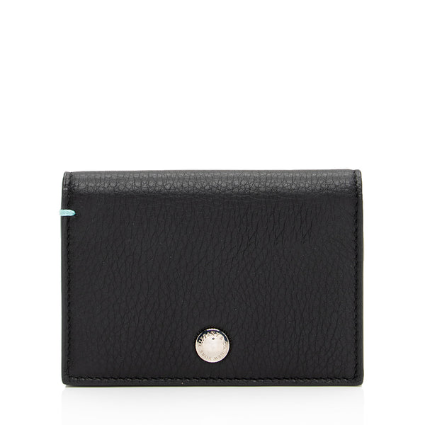 Tiffany & Co. Leather Bi-Fold Wallet (SHF-yv8jIa)