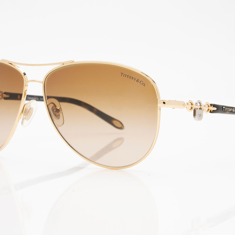 Tiffany & Co. Lock Aviator Sunglasses (SHF-OeXiI1)