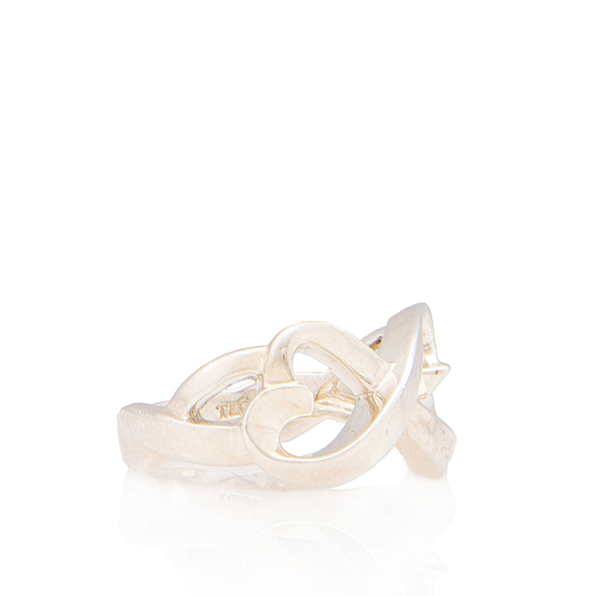 Tiffany & Co. Paloma Picasso Double Loving Heart Ring - Size 7