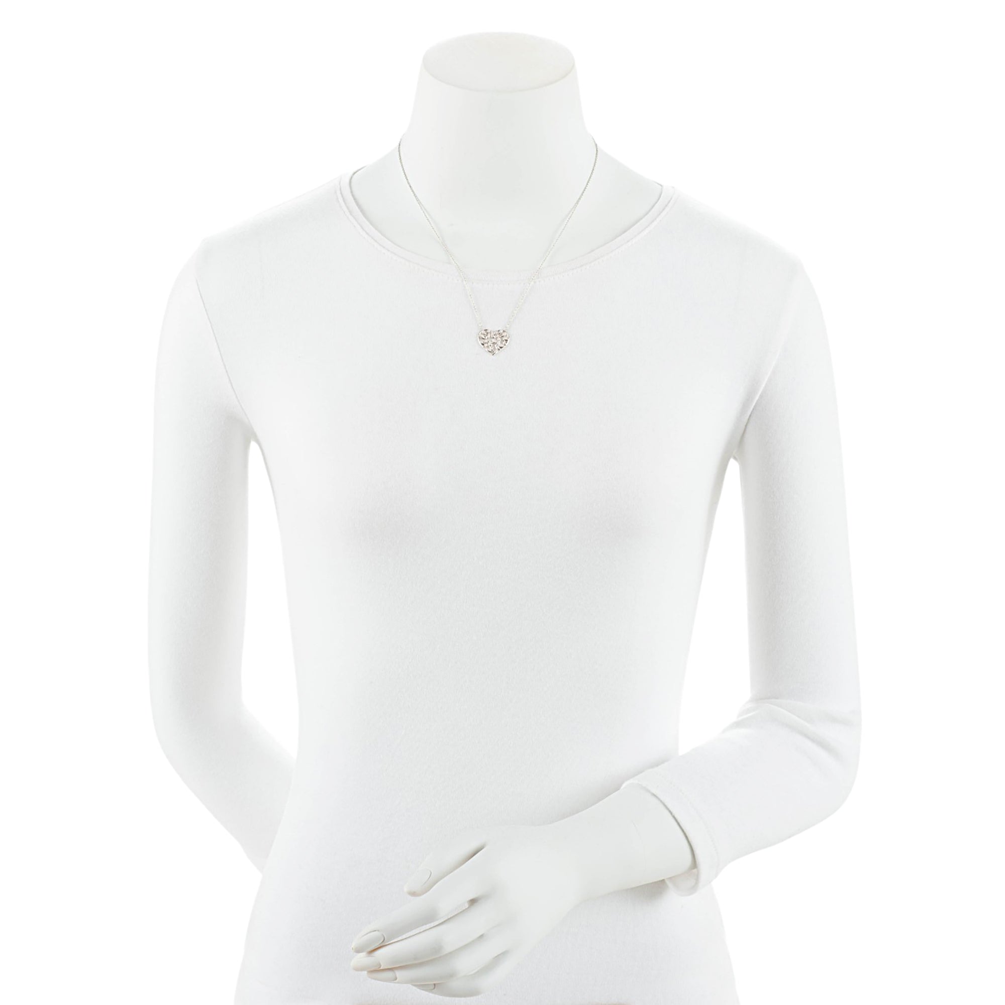 Tiffany & Co. Paloma Picasso Olive Leaf Heart Necklace