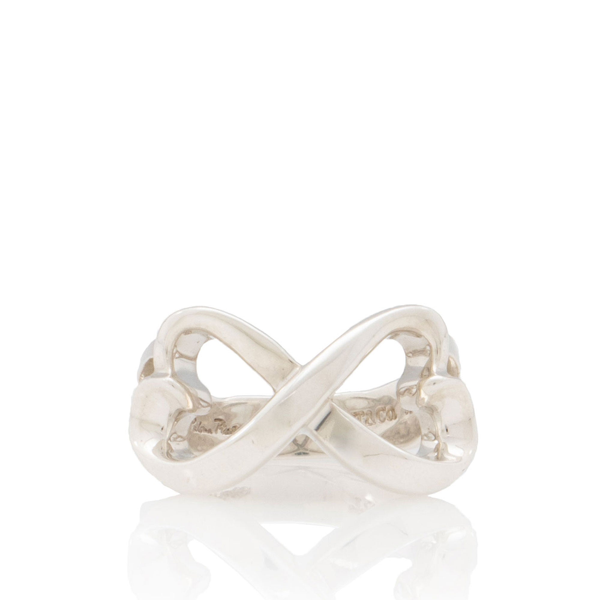 Tiffany & Co. Paloma Picasso Double Loving Heart Ring - Size 6 (SHF-e2rhPc)