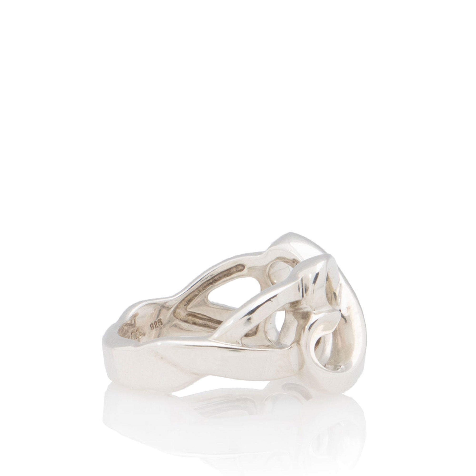 Tiffany & Co. Paloma Picasso Double Loving Heart Ring - Size 6 (SHF-e2rhPc)