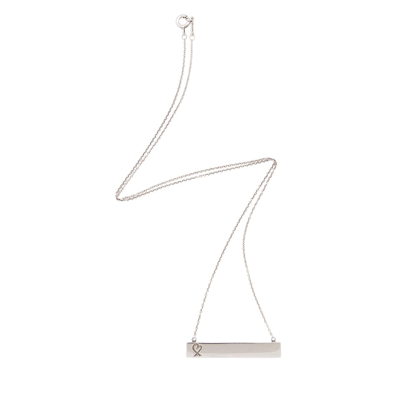 Loving heart bar pendant Clearance