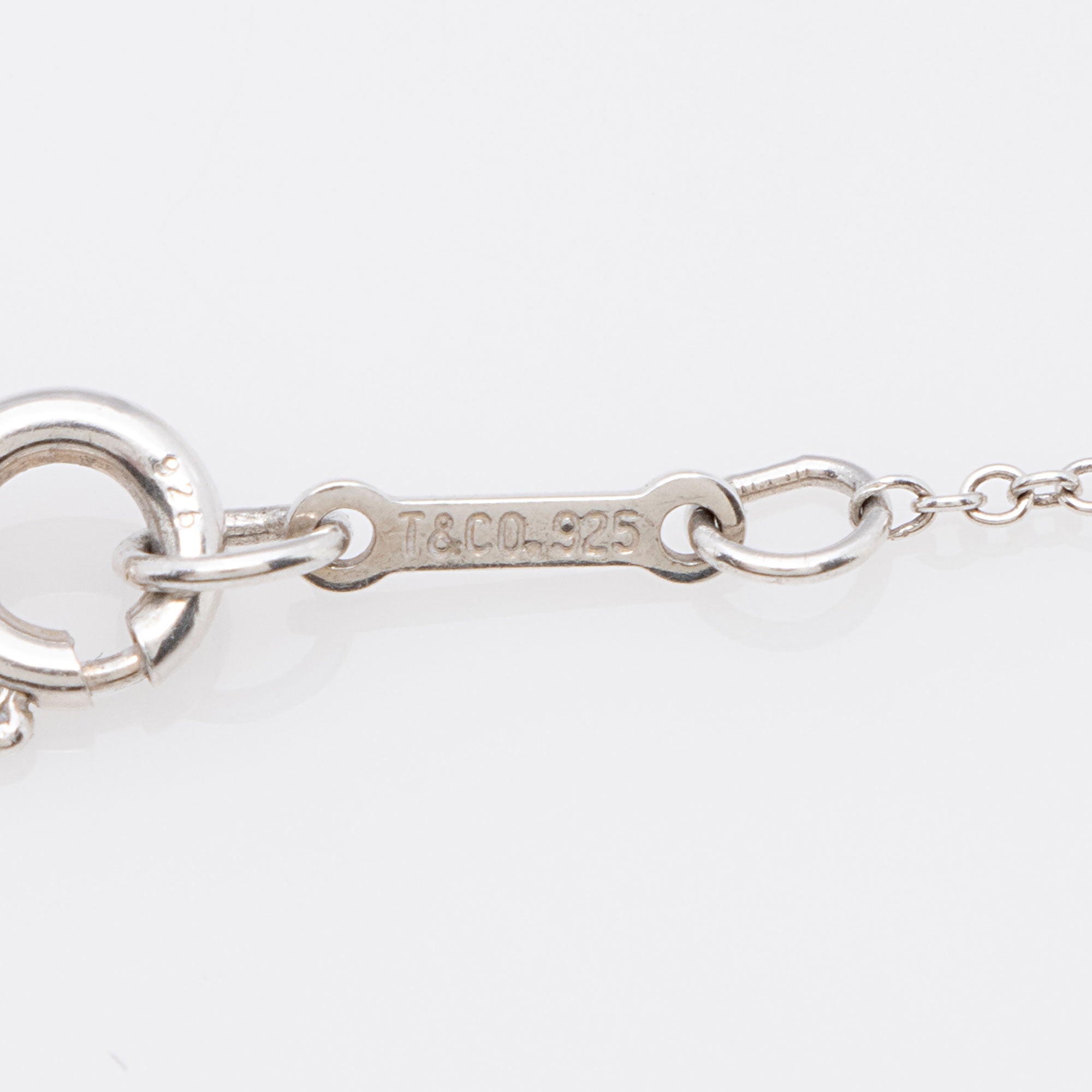 Tiffany & Co. Paloma Picasso Sterling Silver Loving Heart Necklace