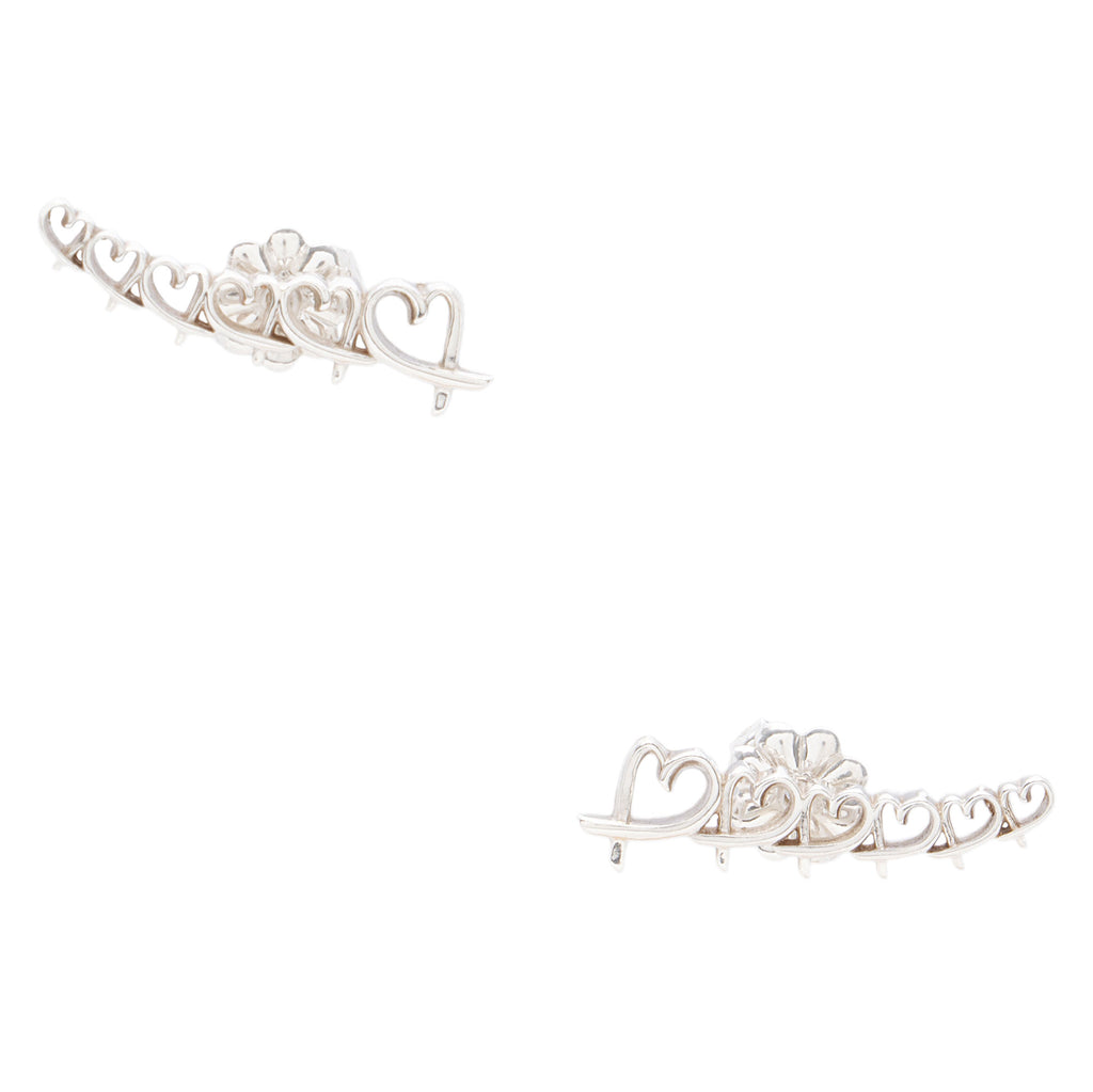 Tiffany Co. Paloma Picasso Sterling Silver Loving Hearts Climber