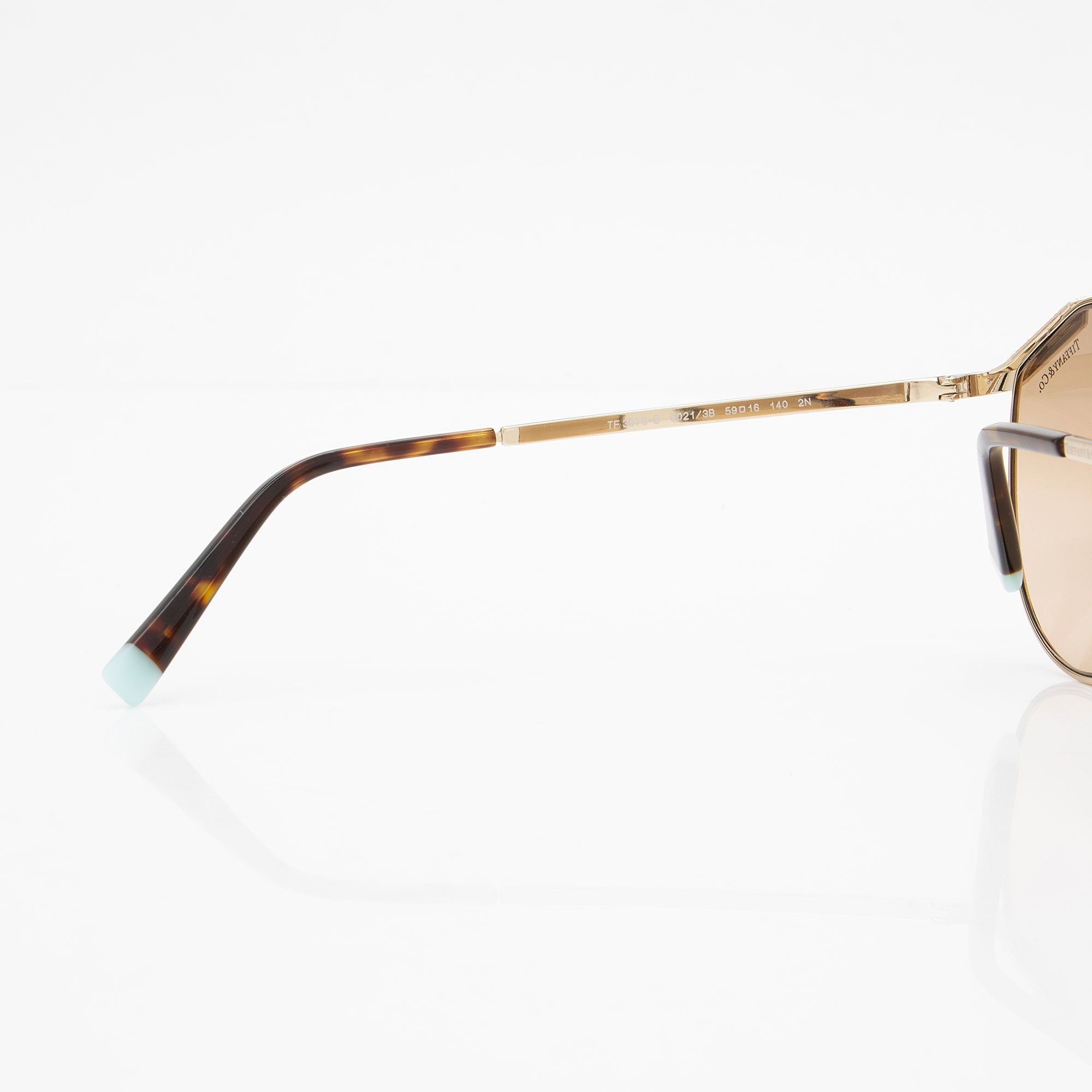 Tiffany & Co. Round Crystal Tiffany T Sunglasses