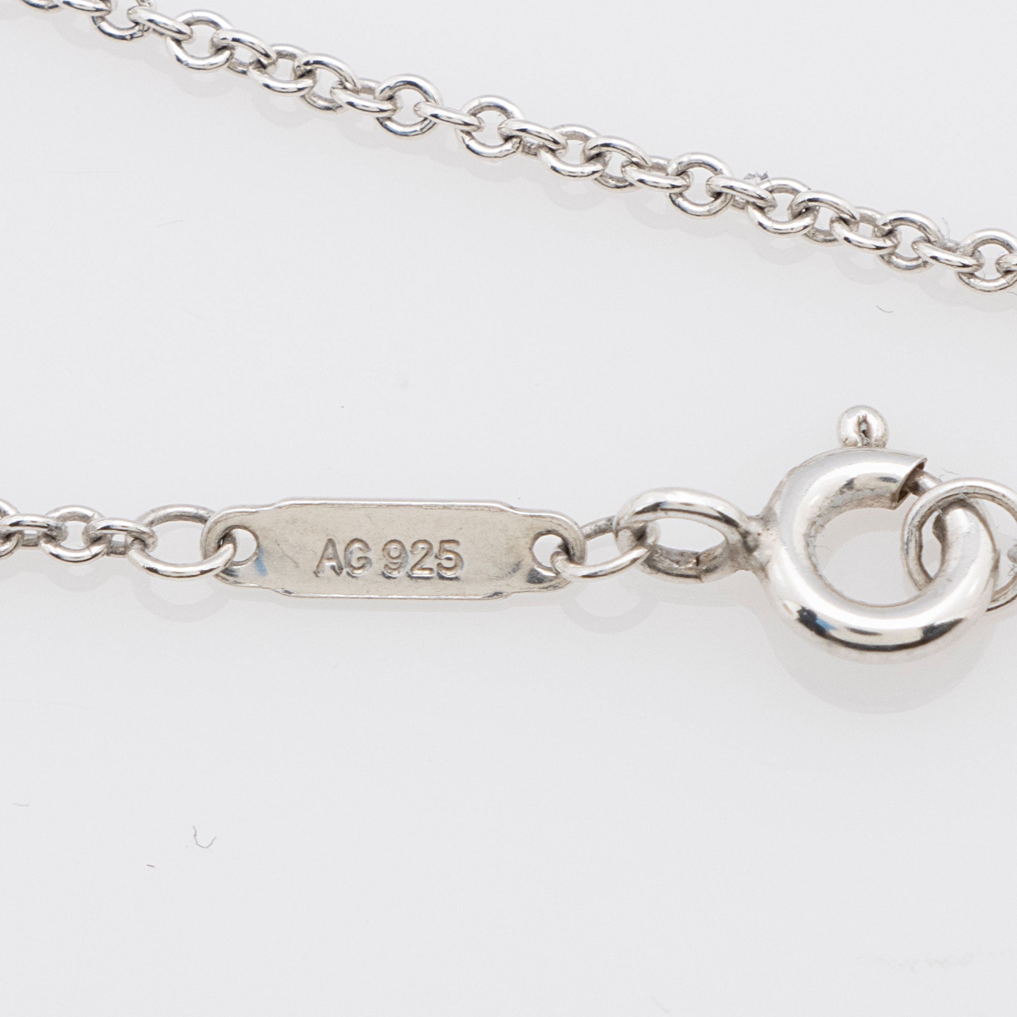Tiffany & Co. Sterling Silver 1837 Interlocking Circles Chain Bracelet
