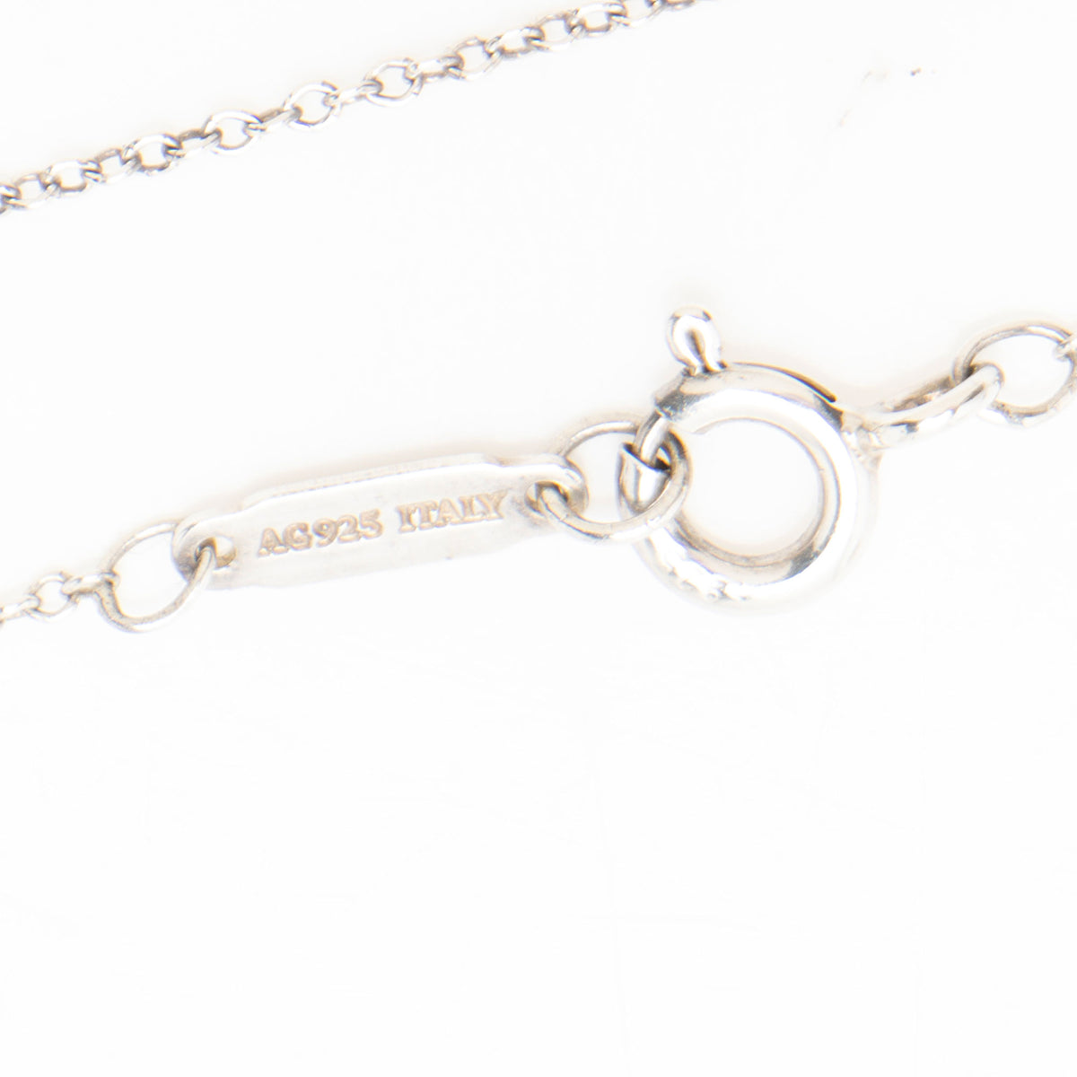 Tiffany & Co. Sterling Silver 1837 Interlocking Circles Necklace