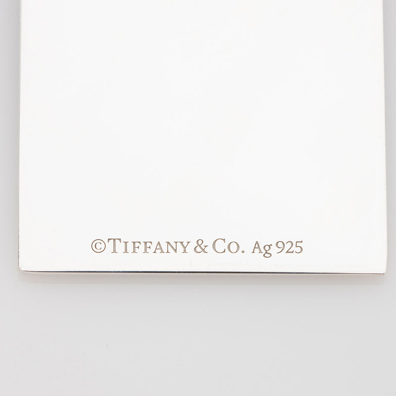 Tiffany & Co. Sterling Silver Blue Box Cafe Bag Charm (SHF-sF7T2f)