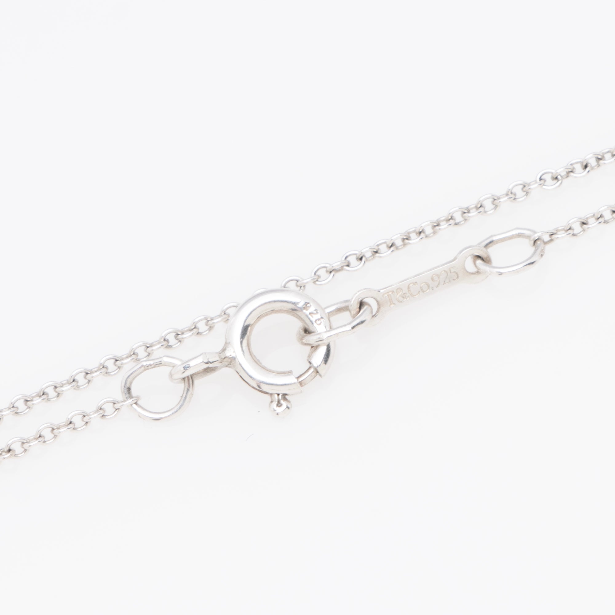 Tiffany & Co. Sterling Silver Double Loving Heart Necklace