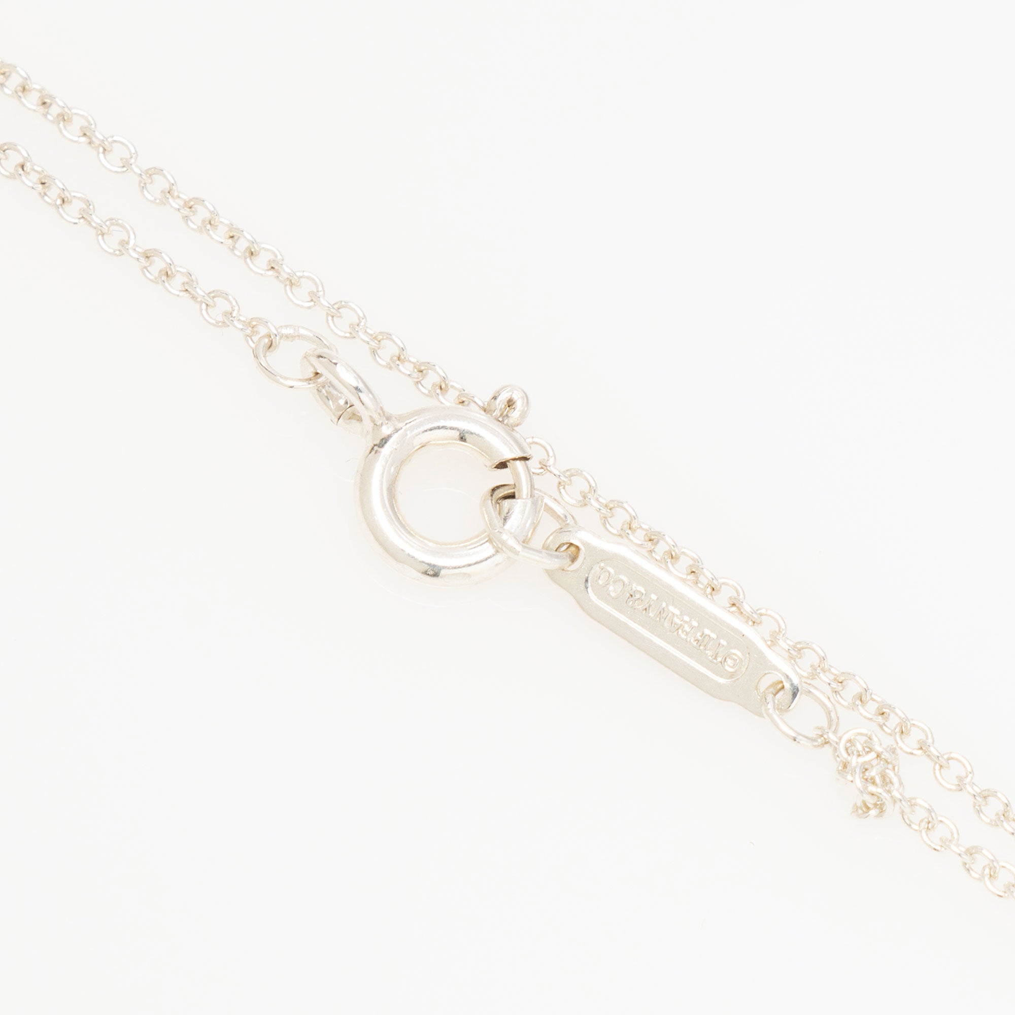Tiffany & Co. Sterling Silver Go Women 2015 Sakura Cherry Blossom Necklace
