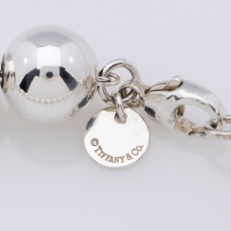 Tiffany & Co. Sterling Silver HardWear Ball 10mm Long Necklace (SHF-CS44Jp)