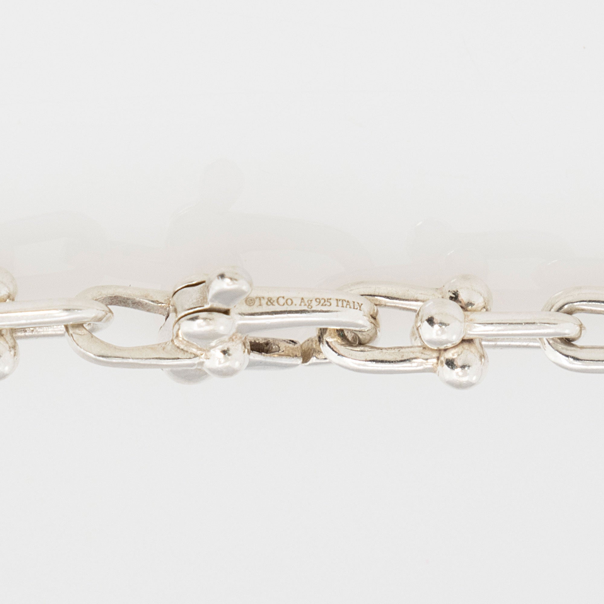 Tiffany & Co. Sterling Silver HardWear Micro Link Bracelet (SHF-YwAthS)