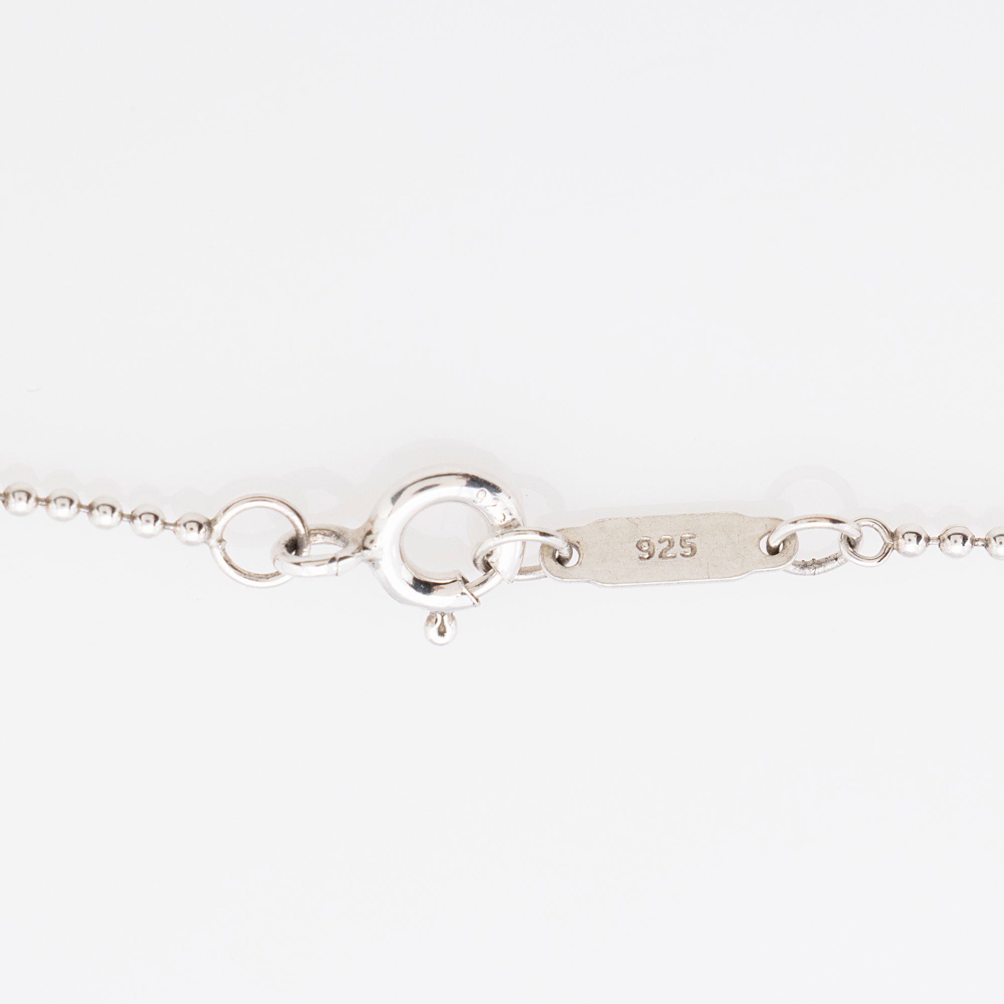 Tiffany & Co. Sterling Silver Heart Key Necklace