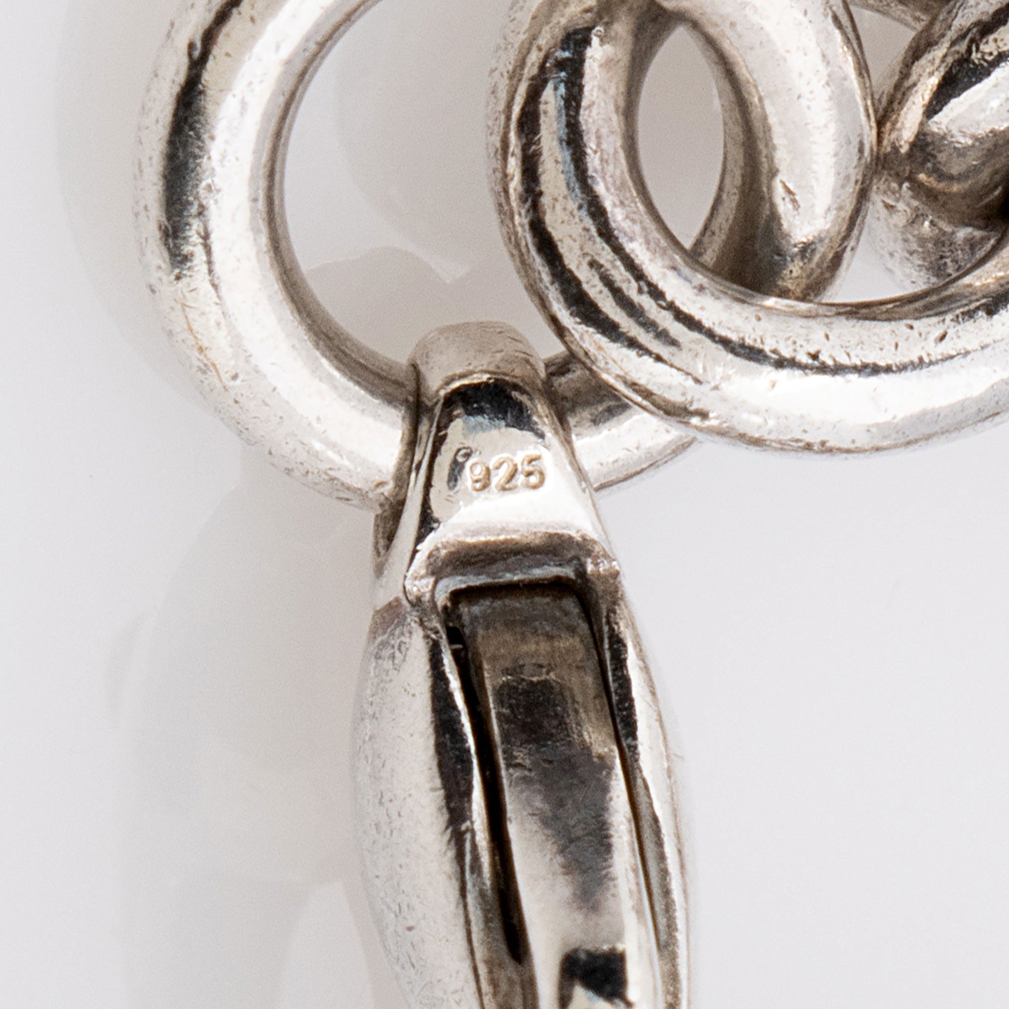 Tiffany & Co. Sterling Silver Heart Padlock Key Lever Charm Bracelet (SHF-y6ppVE)