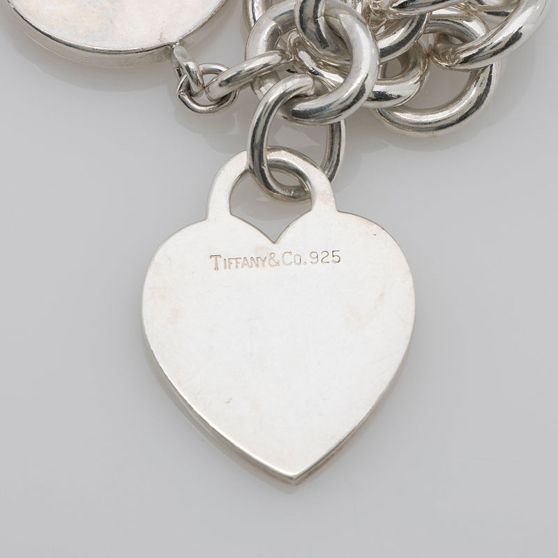 Tiffany and Co Sterling Silver Heart Tag Toggle