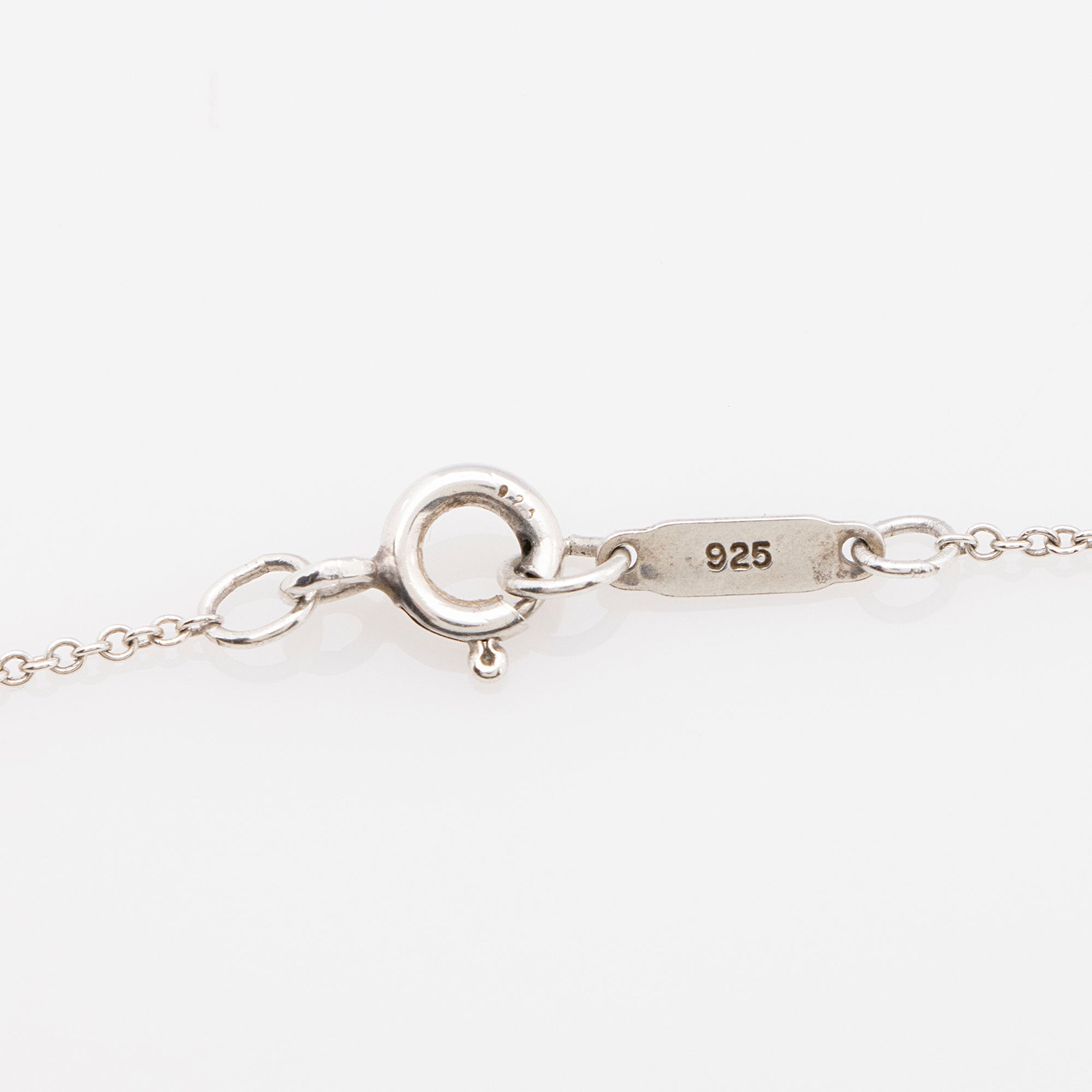 Tiffany & Co. Sterling Silver Oval Necklace