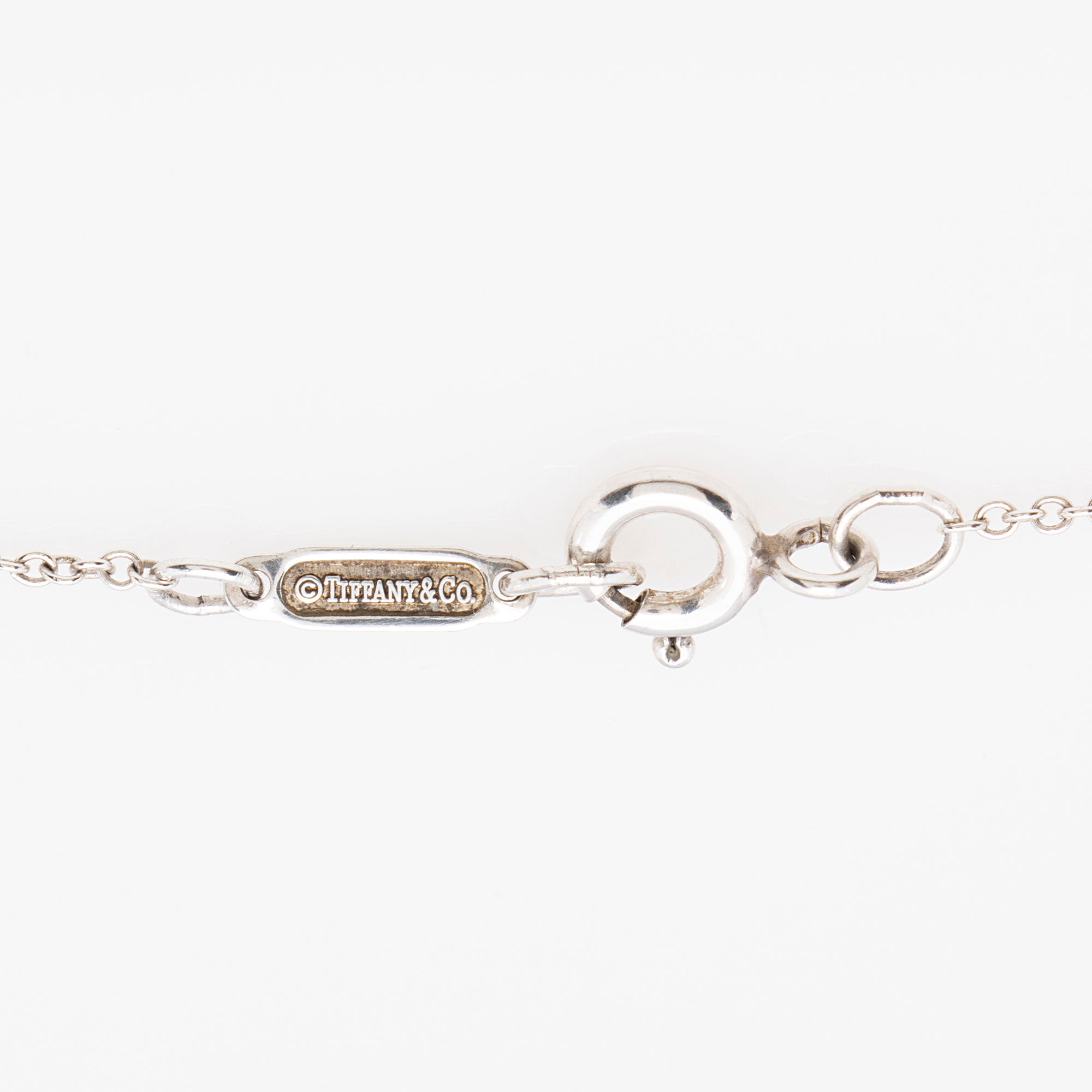 Tiffany & Co. Sterling Silver Oval Necklace