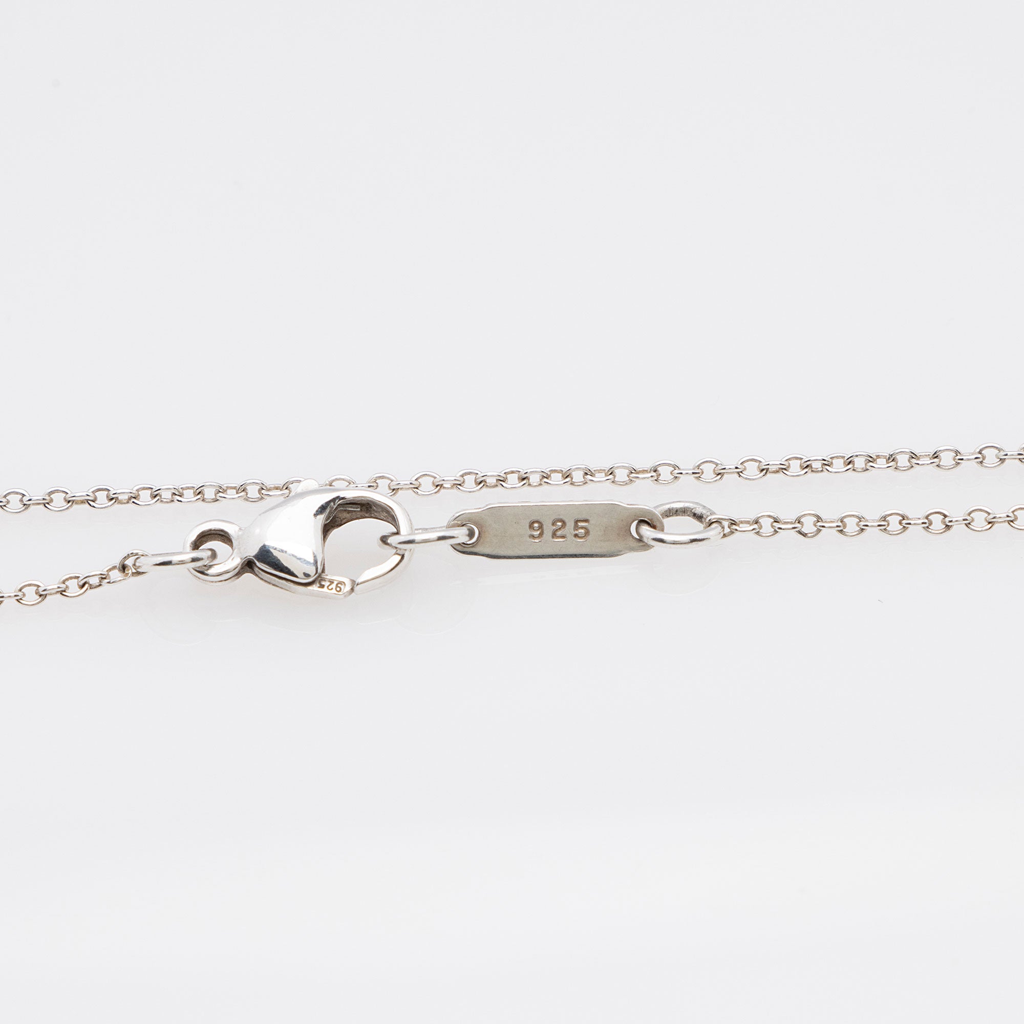 Tiffany & Co. Sterling Silver Return to Tiffany Mini Heart Lock Necklace (SHF-gdxutO)