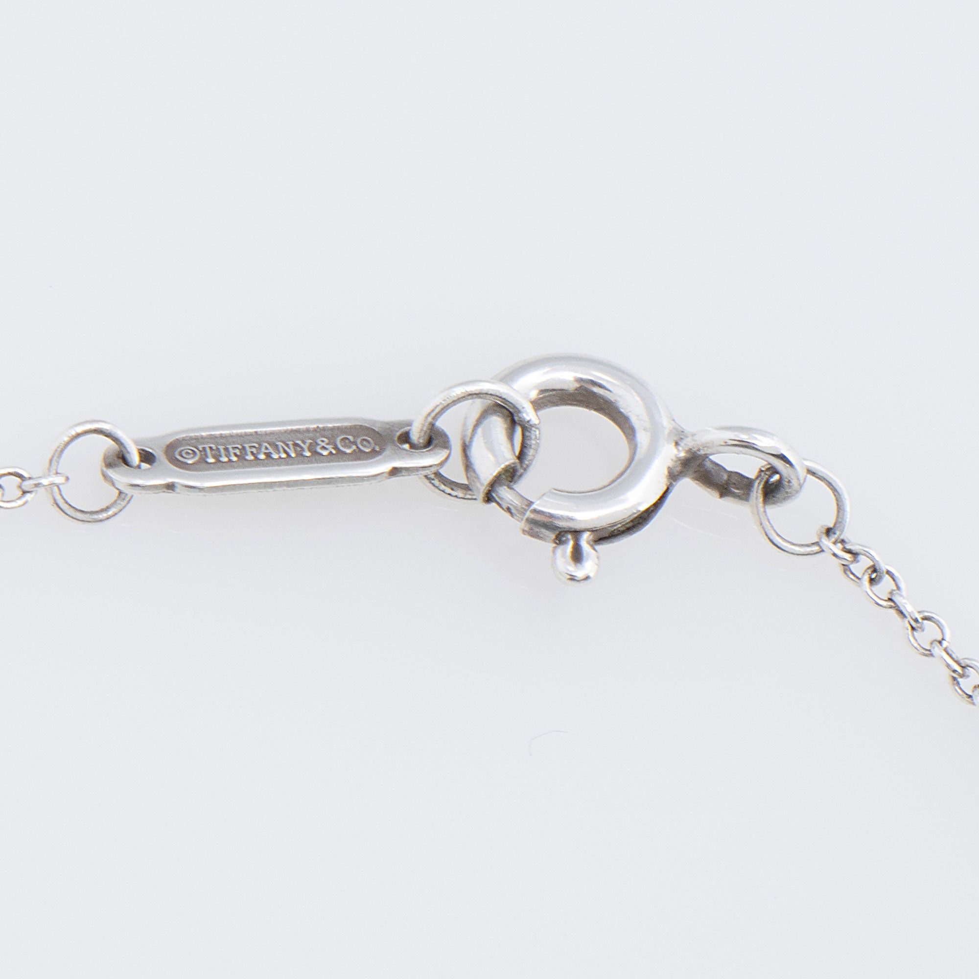 Tiffany & Co. Sterling Silver Twist Knot Necklace