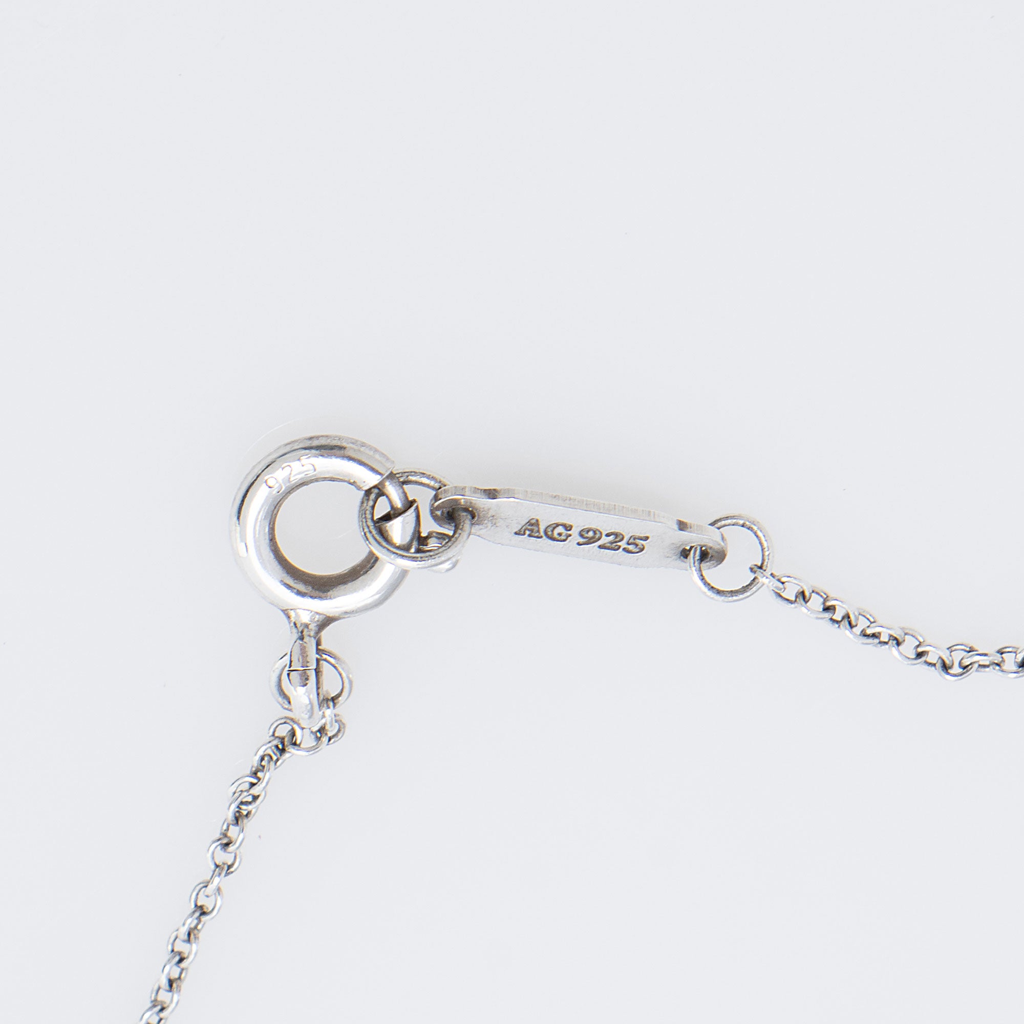 Tiffany & Co. Sterling Silver Twist Knot Necklace