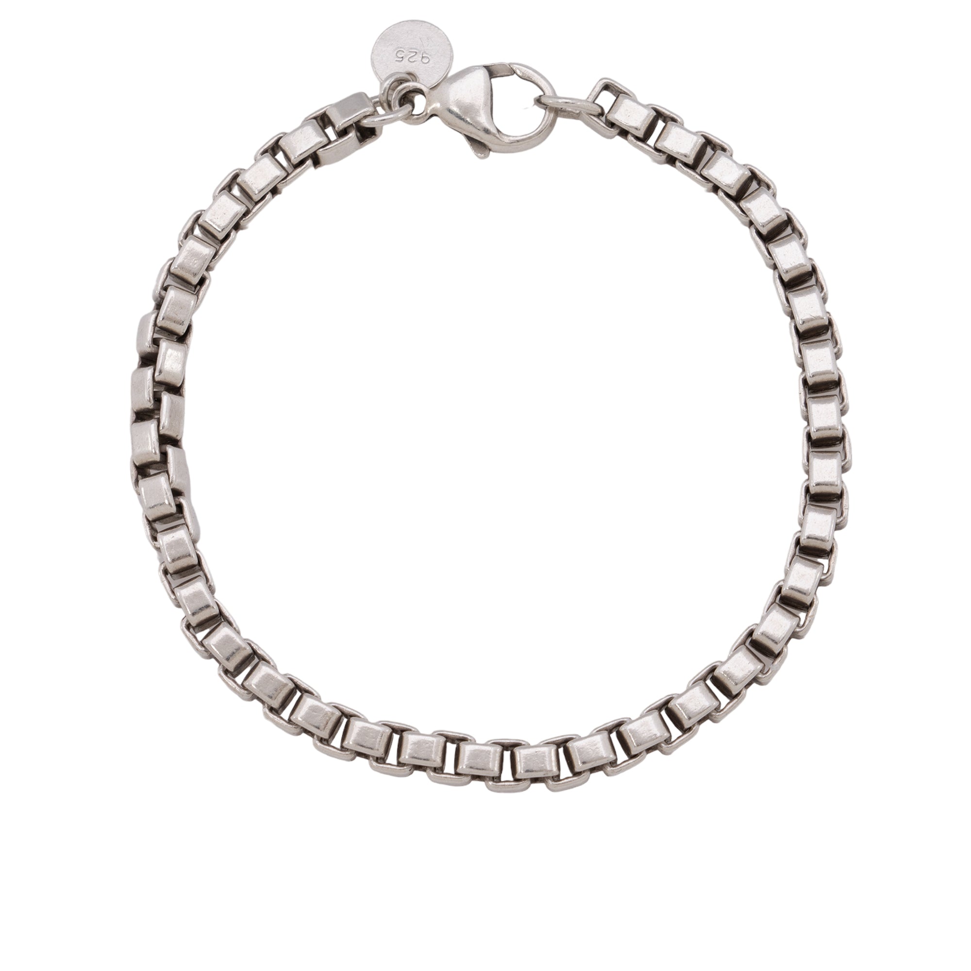 Tiffany & Co. Sterling Silver Venetian Link Bracelet (SHF-PqH9R4)
